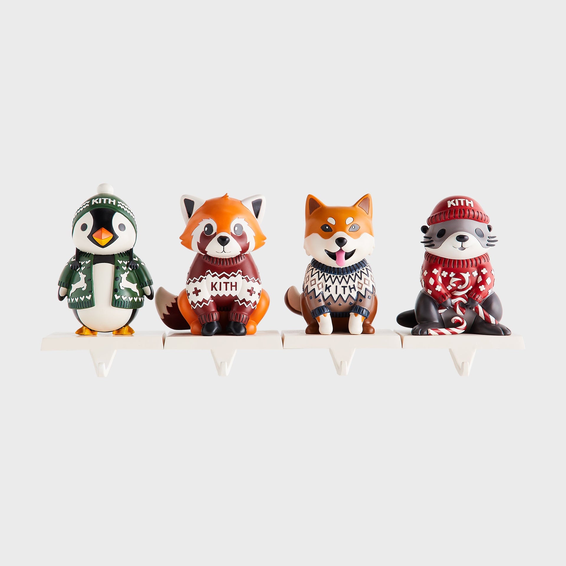 Kithmas Stocking Holder Set of 4 - Multi