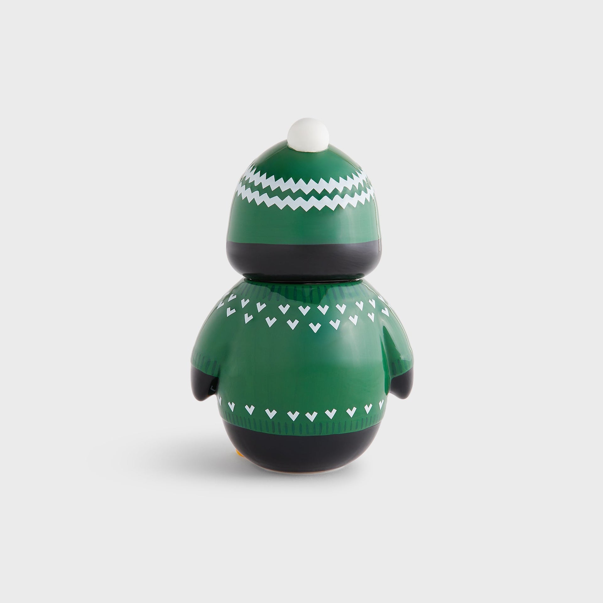 Kithmas Ceramic Penguin Cookie Jar - Conifer