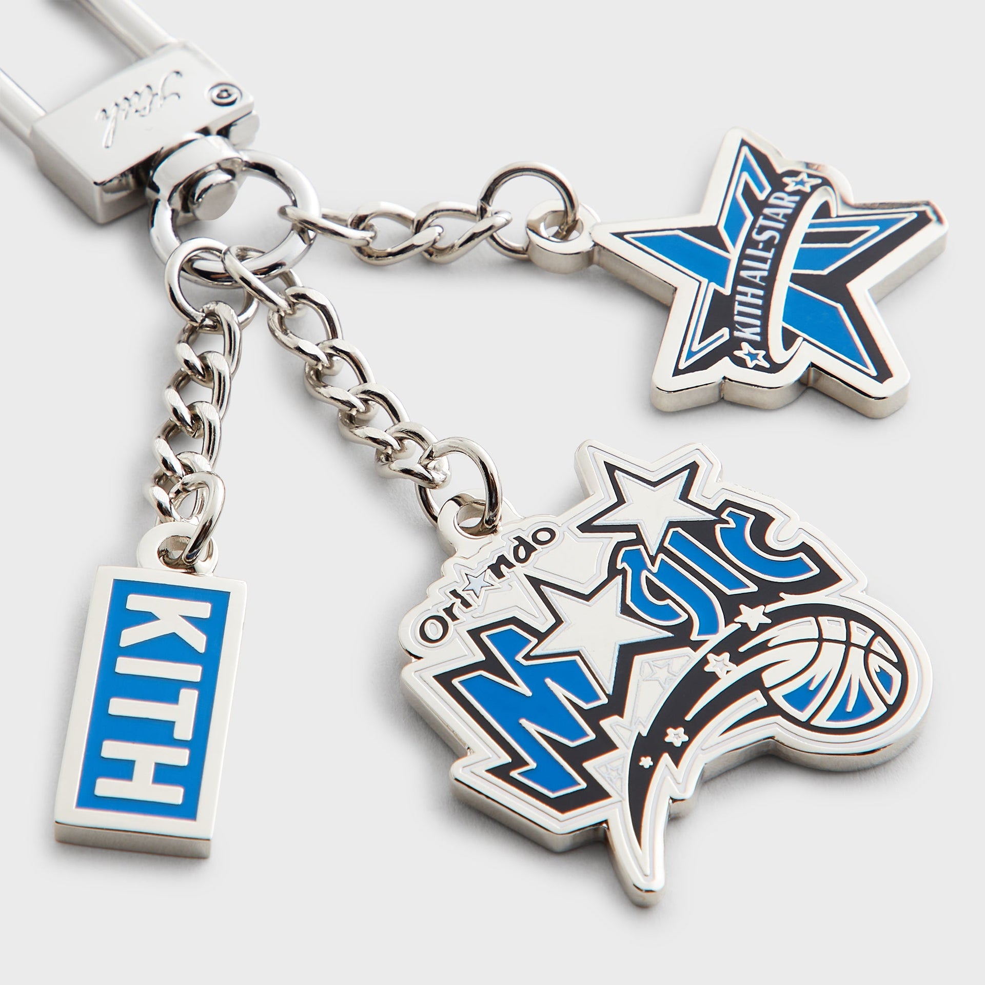 Kith for NBA All-Star Orlando Magic Keychain - Silver