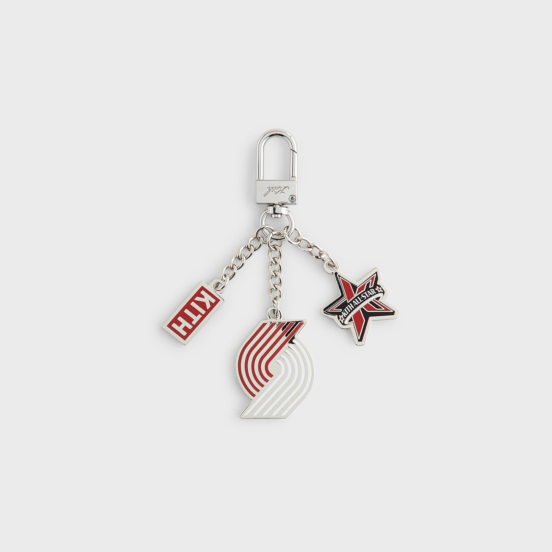 Kith for NBA All-Star Portland Trail Blazers Keychain - Silver