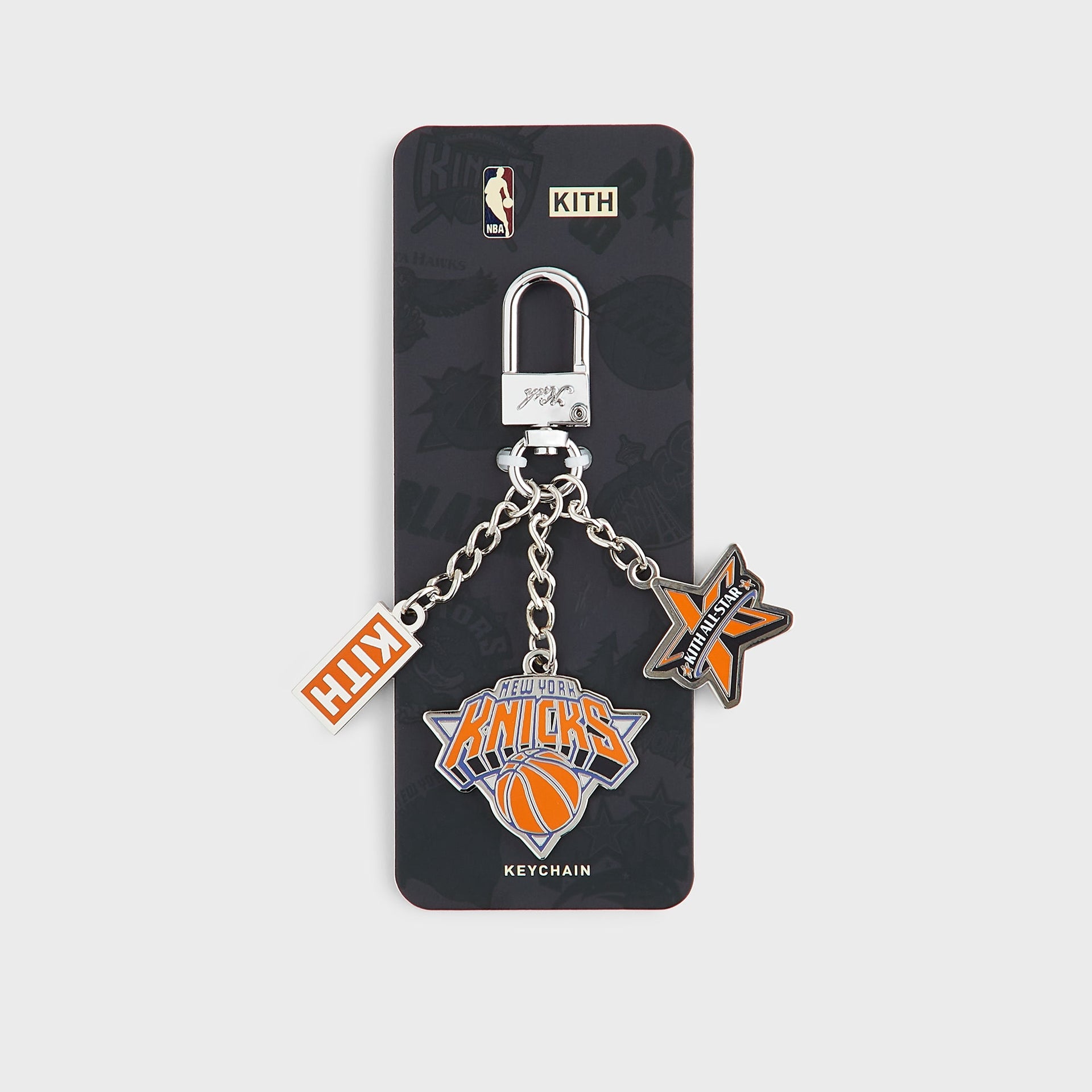 Kith for NBA All-Star New York Knicks Keychain - Silver