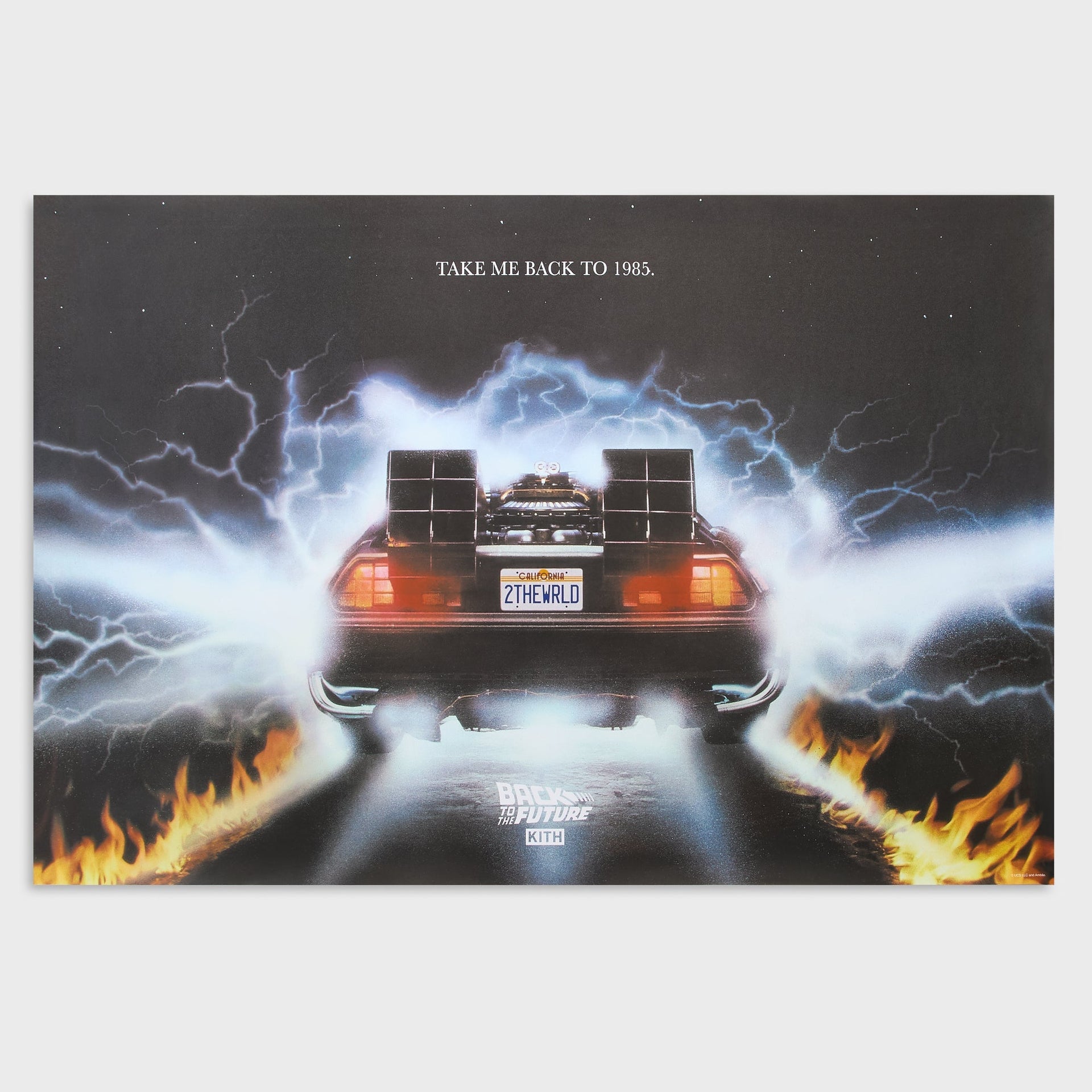 Kith for Back to the Future Take Me Back to 1985 Poster - Multi - PH