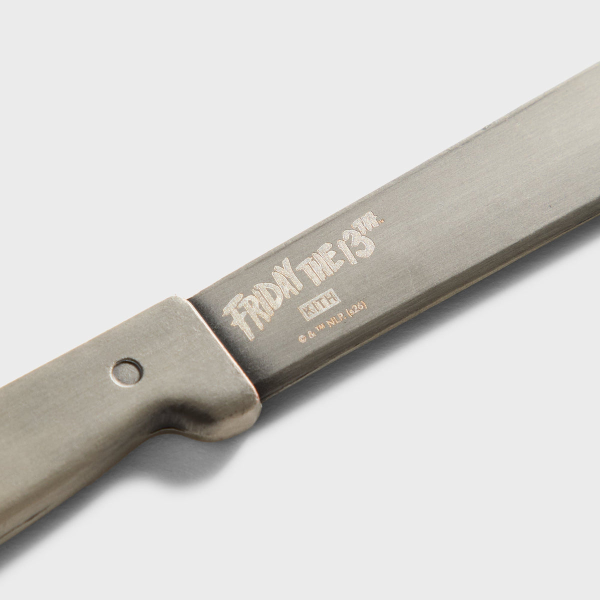 Kith for Friday The 13th Jason Letter Opener - Antique Silver