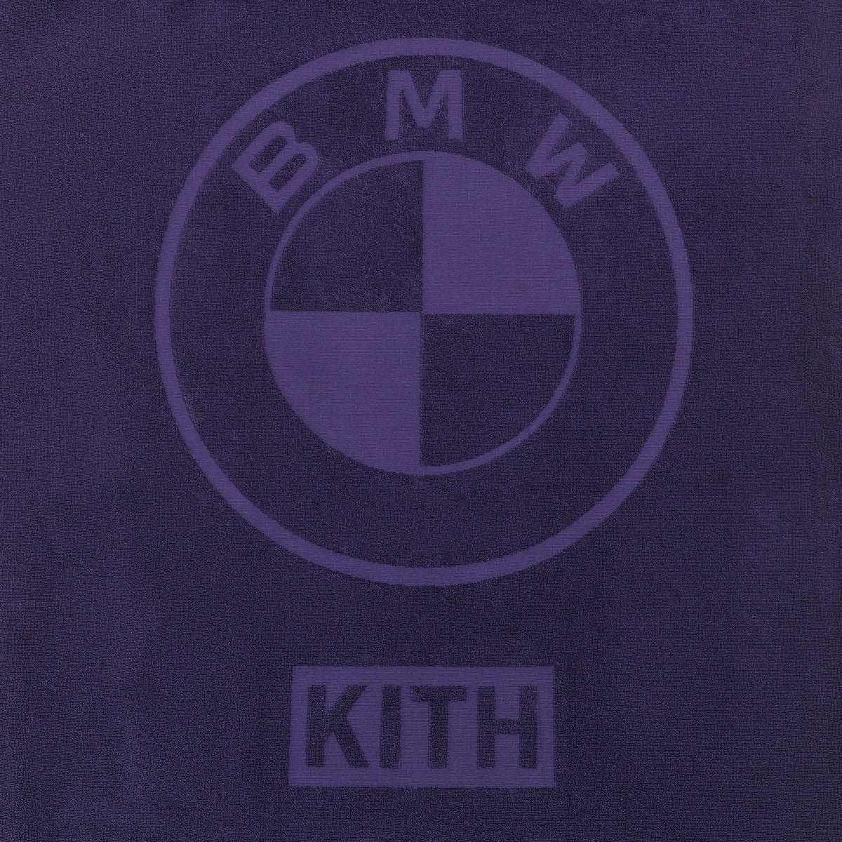 Kith for BMW Jacquard Towel - Techno Violet