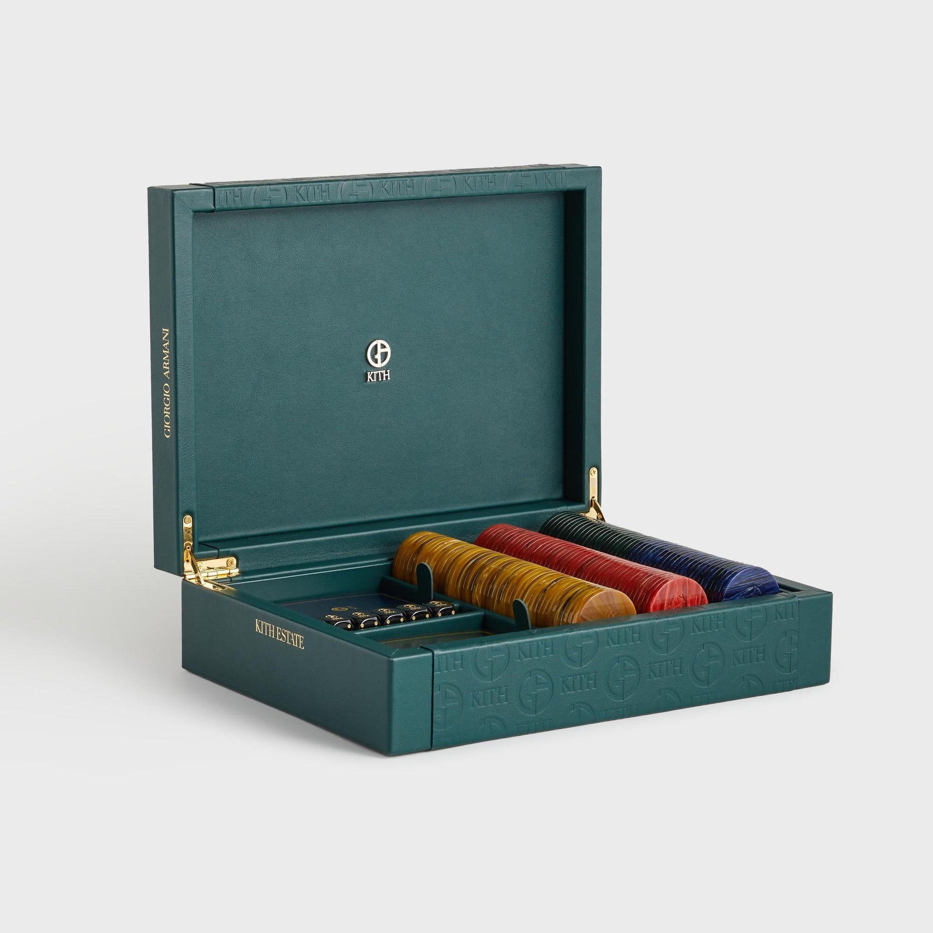 Giorgio Armani & Kith Poker Set - Forest
