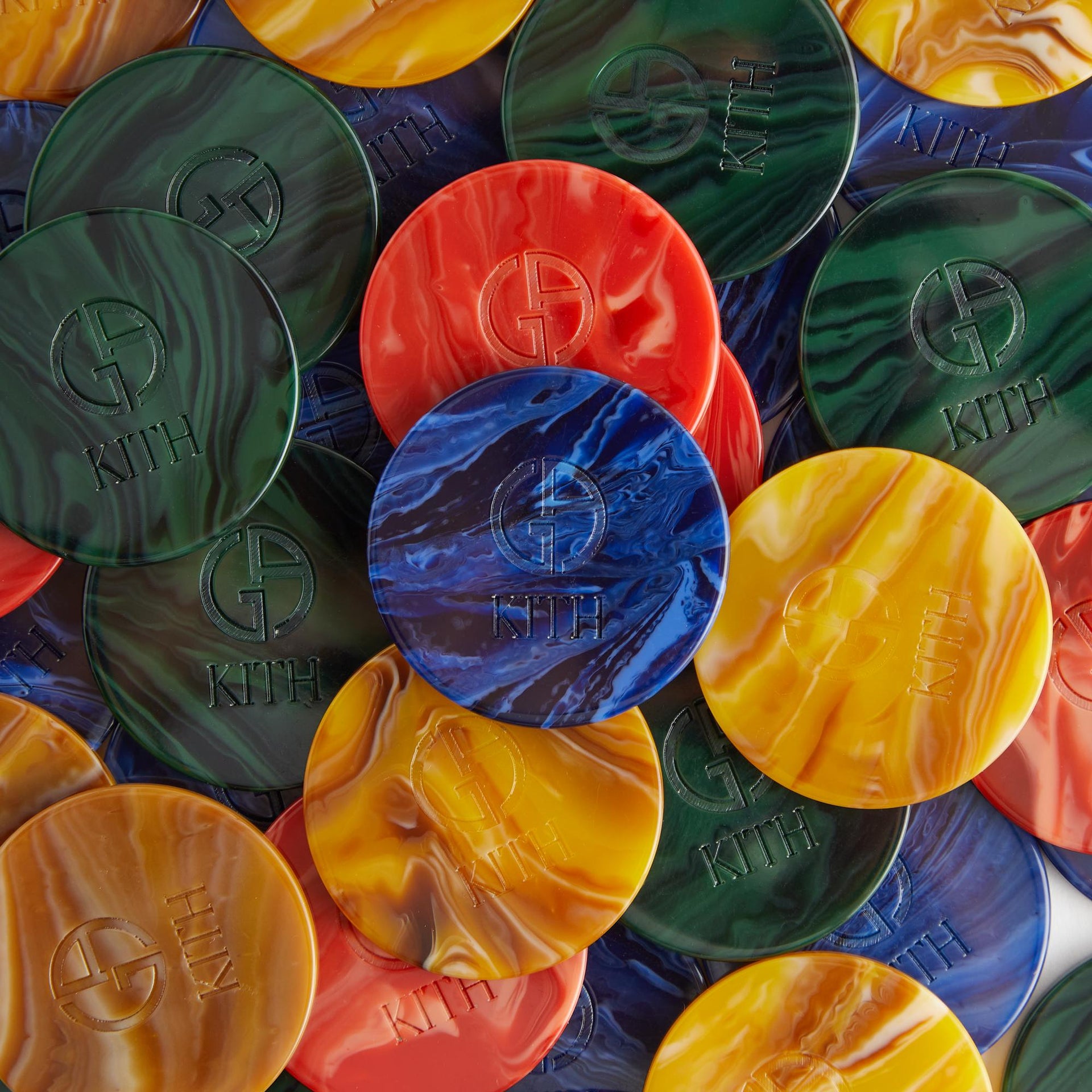 Giorgio Armani & Kith Poker Set - Forest