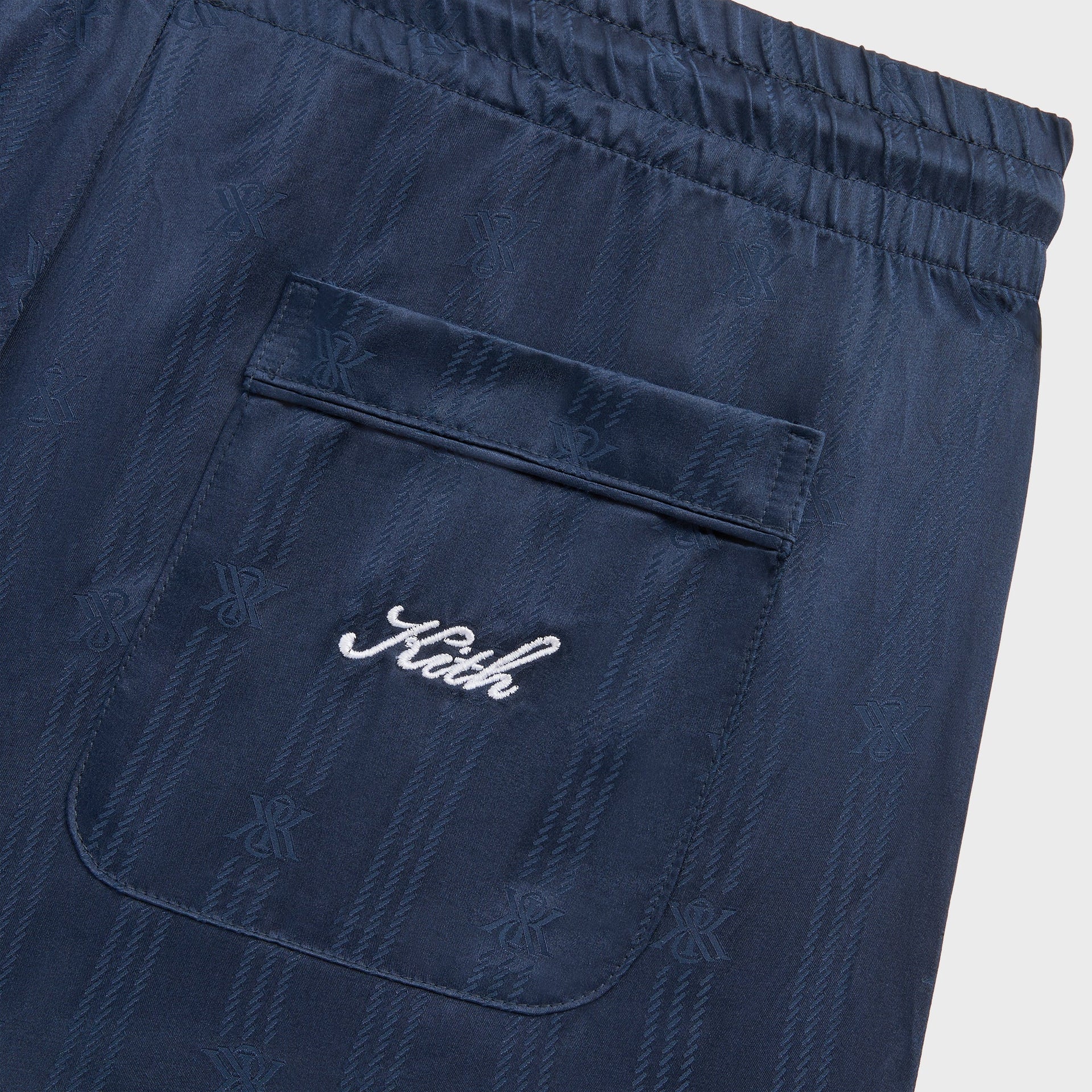 Kithmas Crest Monogram Pajama Set - Nocturnal