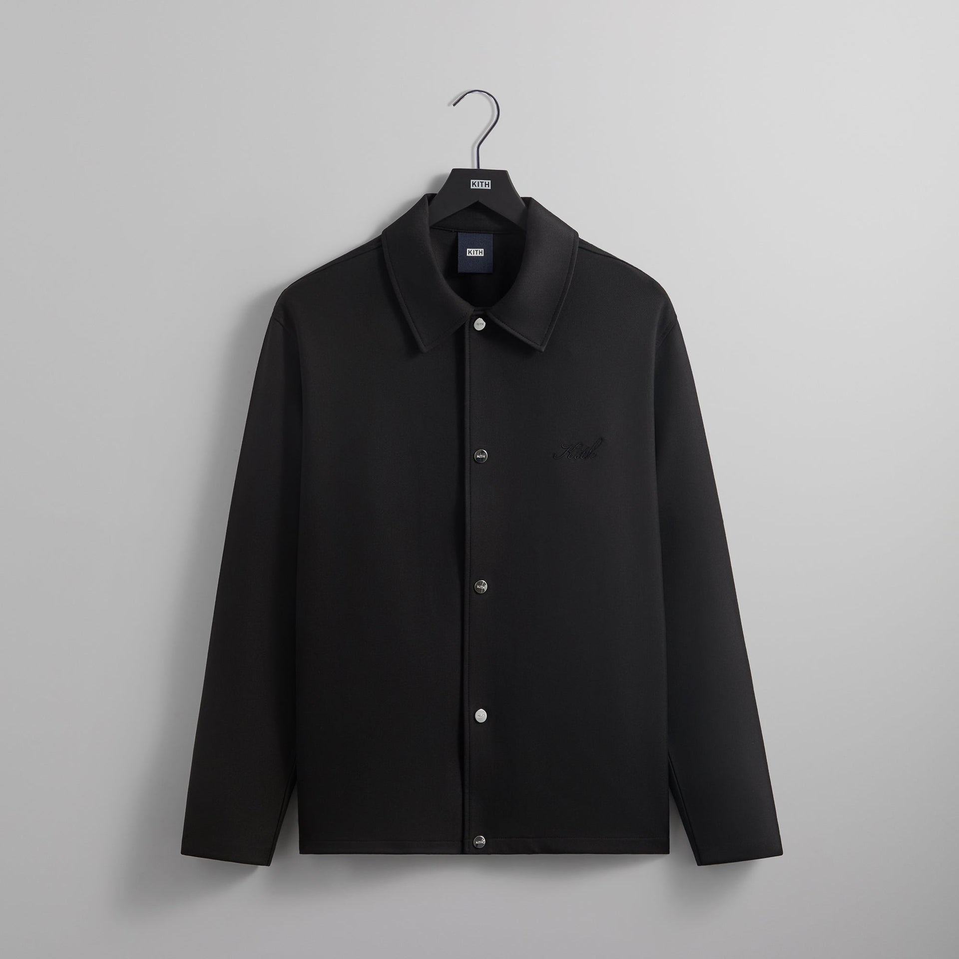 Kith Double Weave Coaches Jacket - Black PH