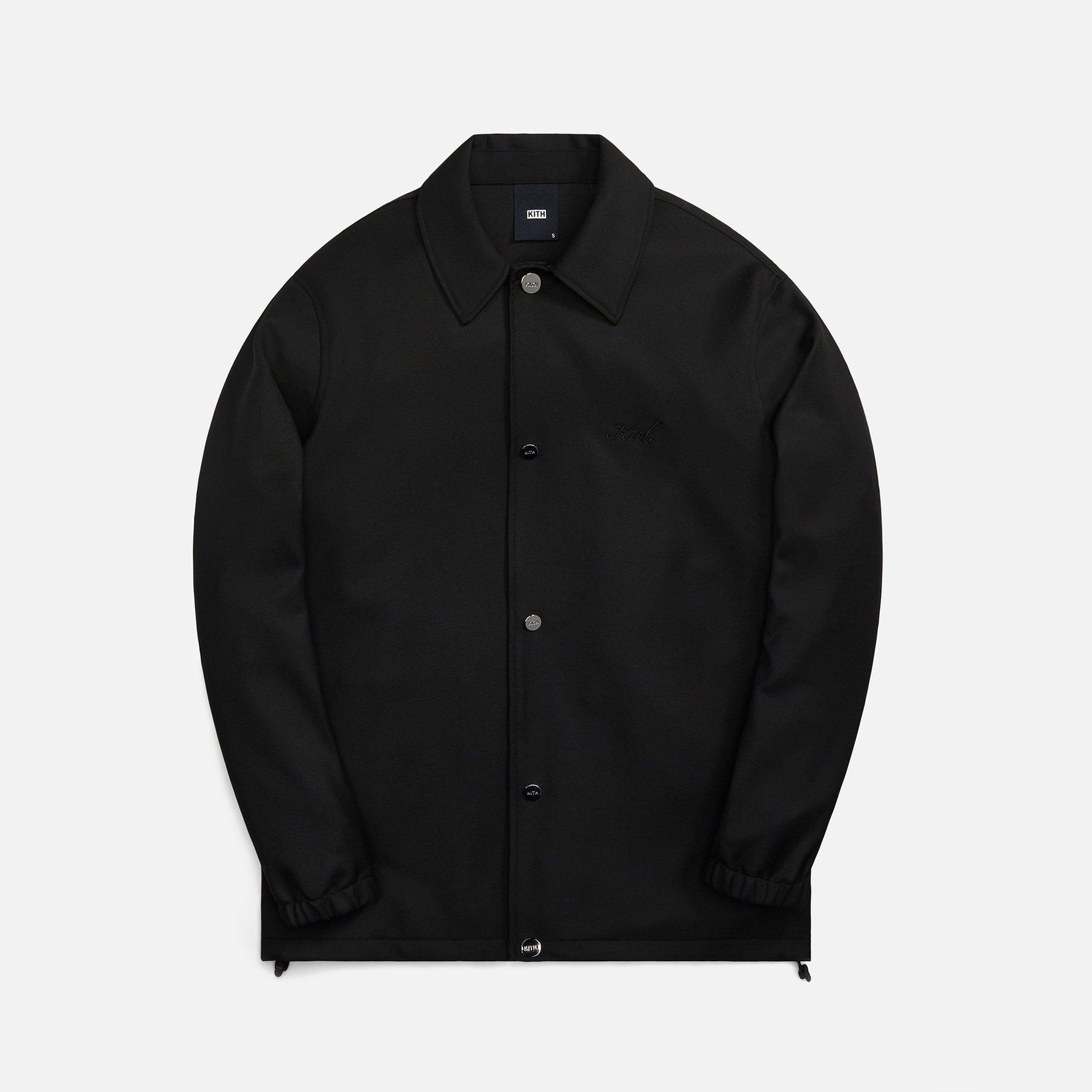 Veste d'entraîneur Kith Double Weave - Noir PH