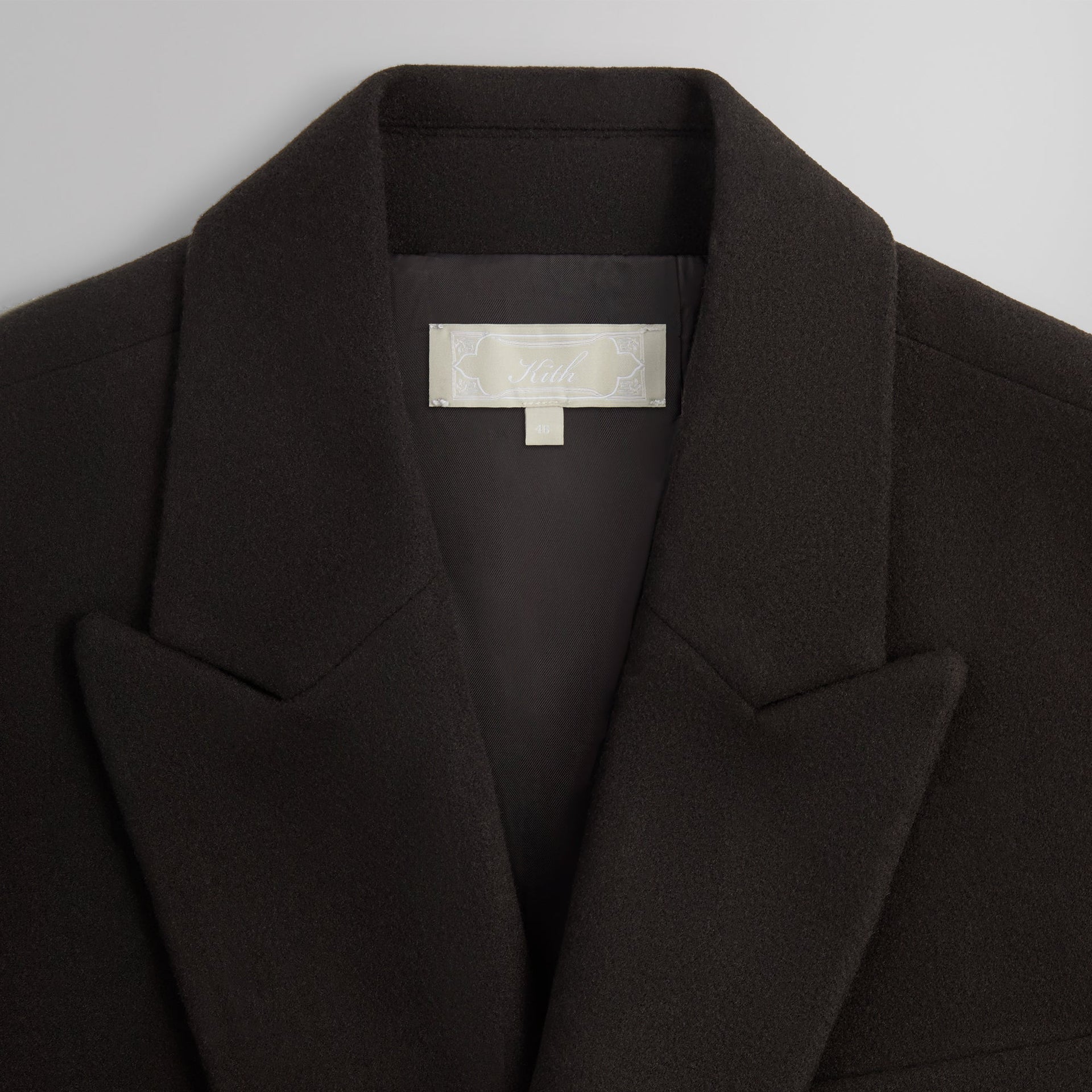 Kith Blazer Julius en jersey feutré - Noir PH