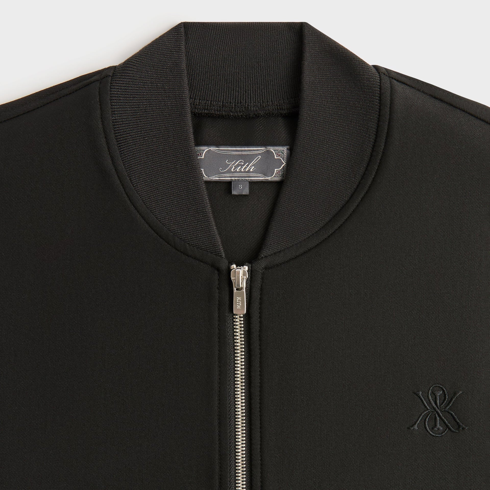 Kith Double Weave Avery Bomber Jacket - Black - PH