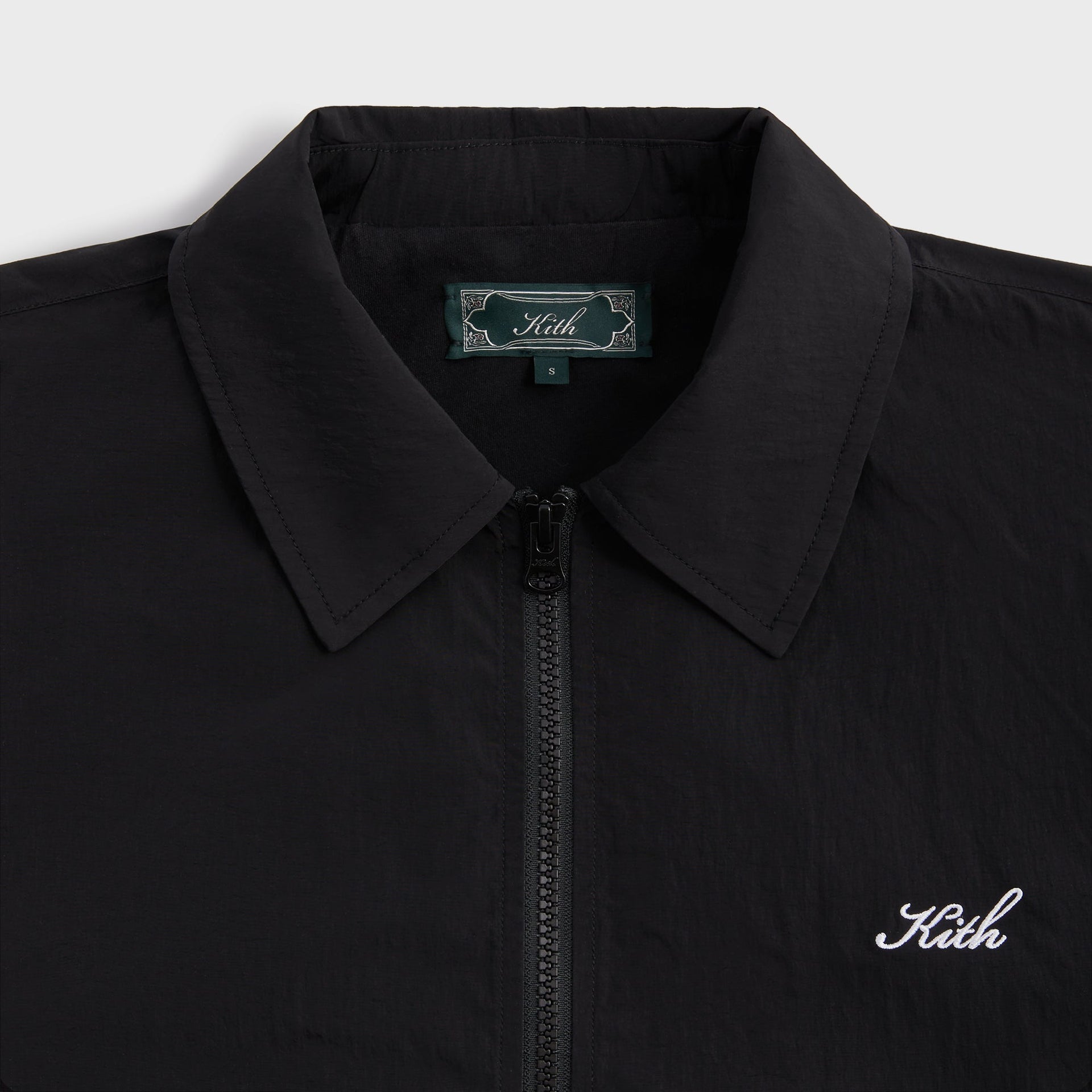 DO NOT USE Kith Wrinkle Nylon Jonas Coaches Jacket in Black