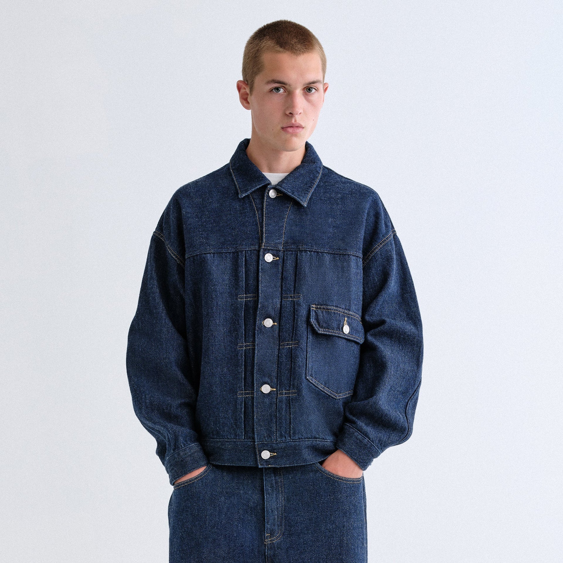 Kith Alonzo Twill Denim Jacket - Savin Wash