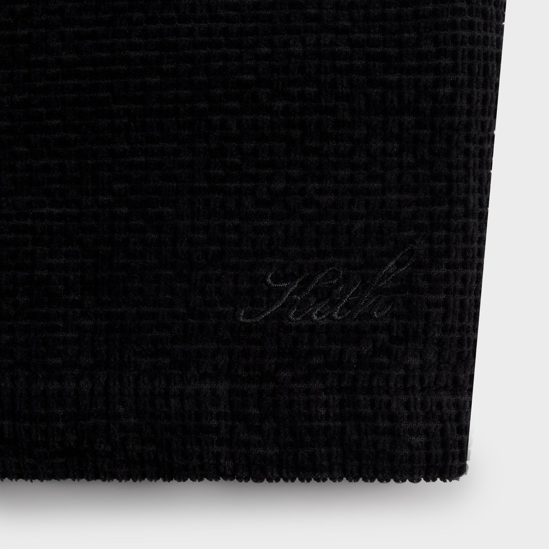 Kith Chenille Ripstop Ace Shirt Jacket - Black