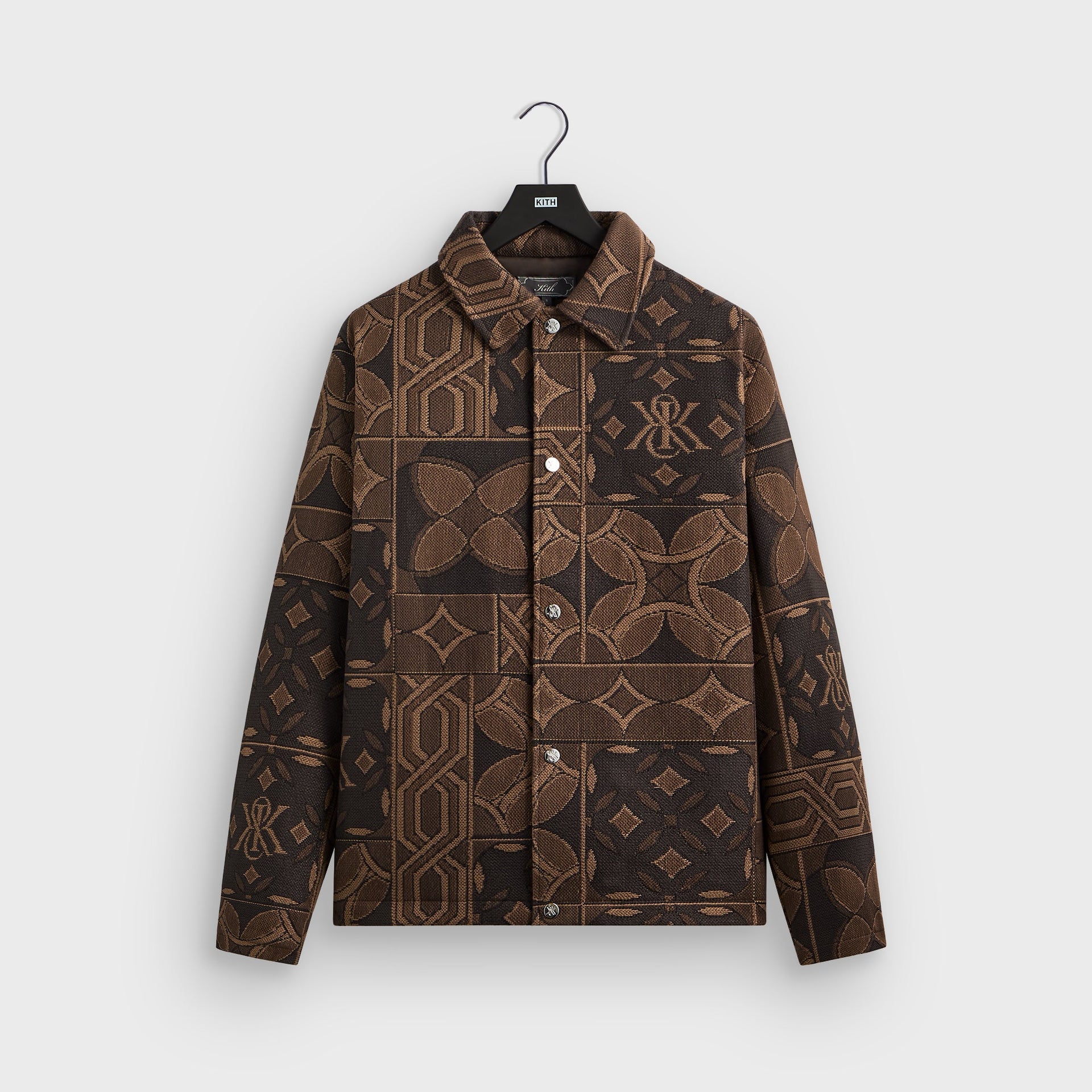 Kith Tile Jacquard Tapestry Coaches Jacket - Legacy