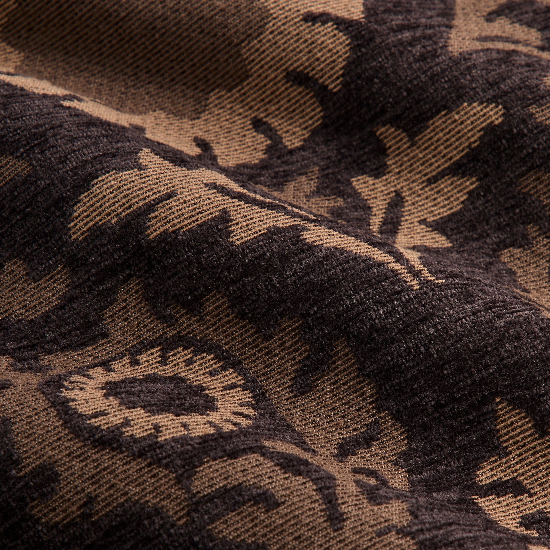 Kith Chenille Tapestry Selfridge Zip Up Hoodie - Kindling