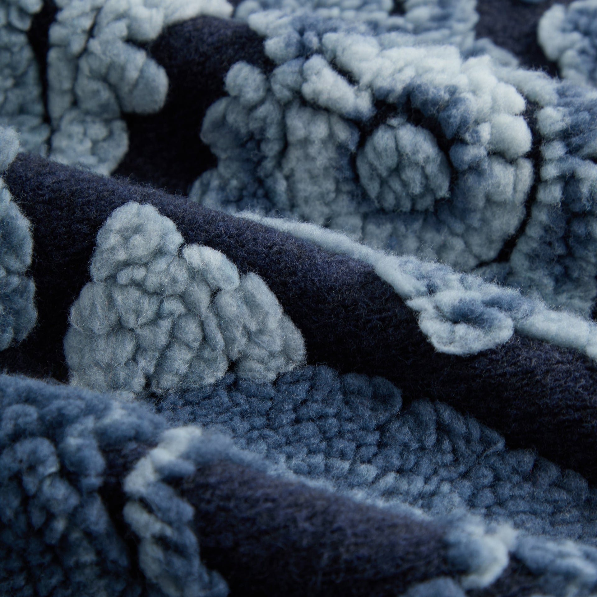 Kith Winter Vine Sherpa Harper Jacket - Nocturnal