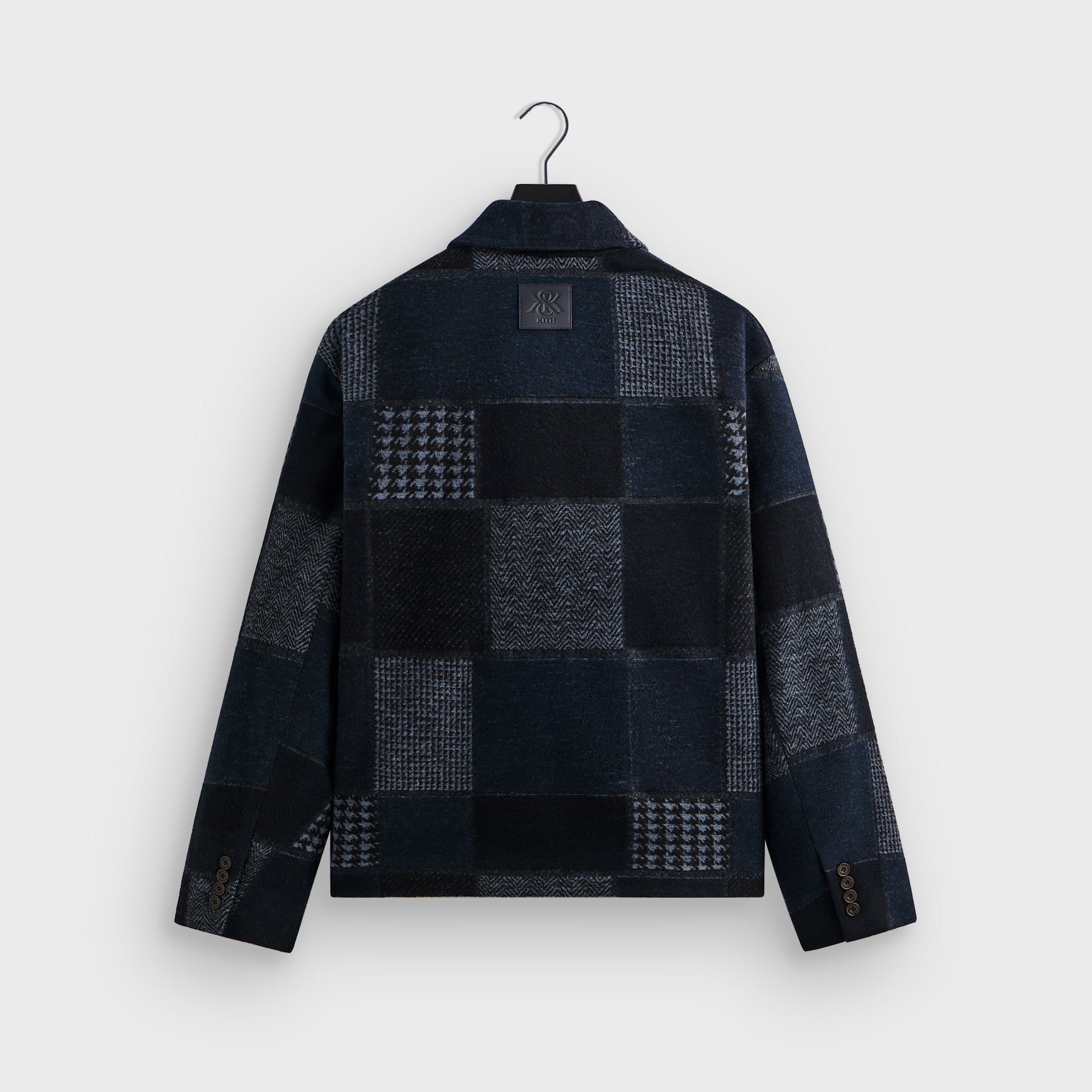 Kith Patchwork Wool Raya Blazer - Nocturnal