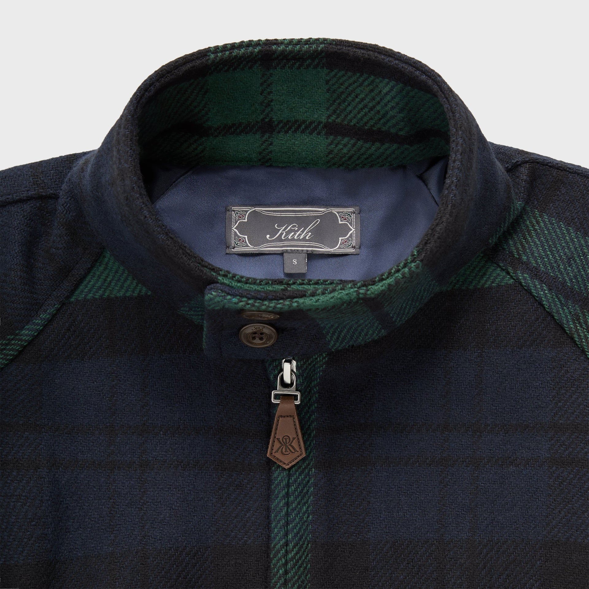 Kith Brushed Plaid Harrington Jacket - Eve