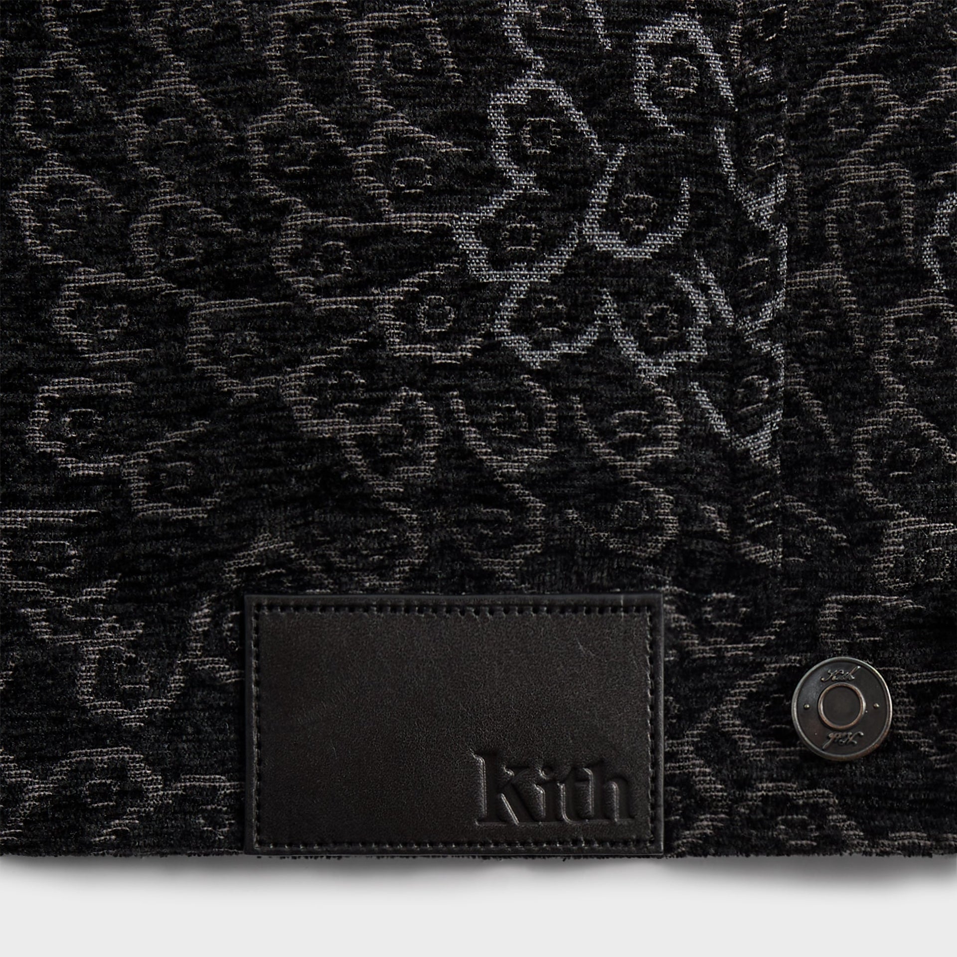 Kith Puffed Jase Tapestry Jacket - Black
