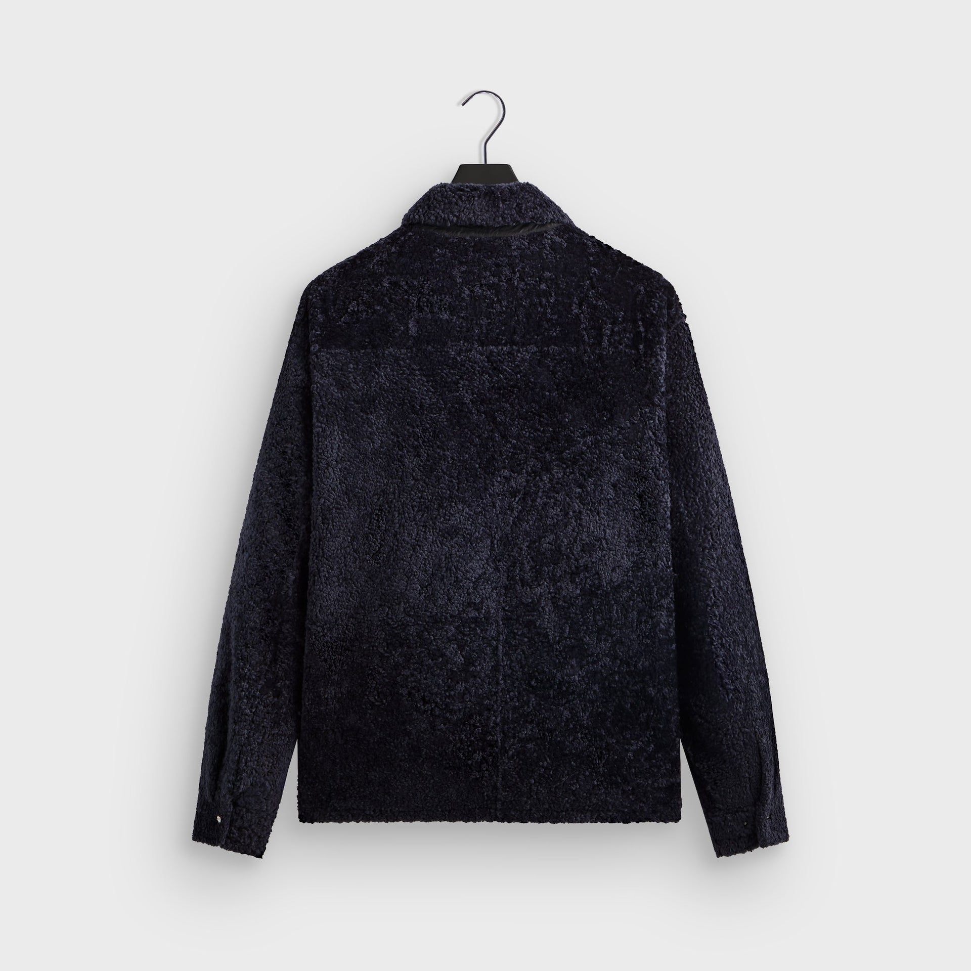 Kith Shearling Ace Shirt Jacket - Ink