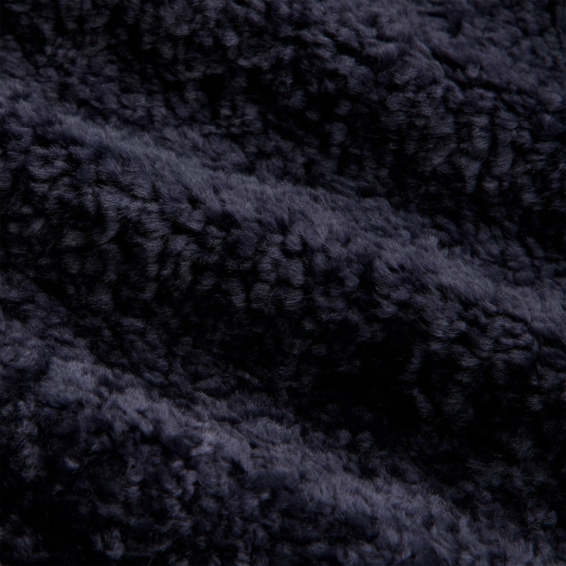 Kith Shearling Ace Shirt Jacket - Ink