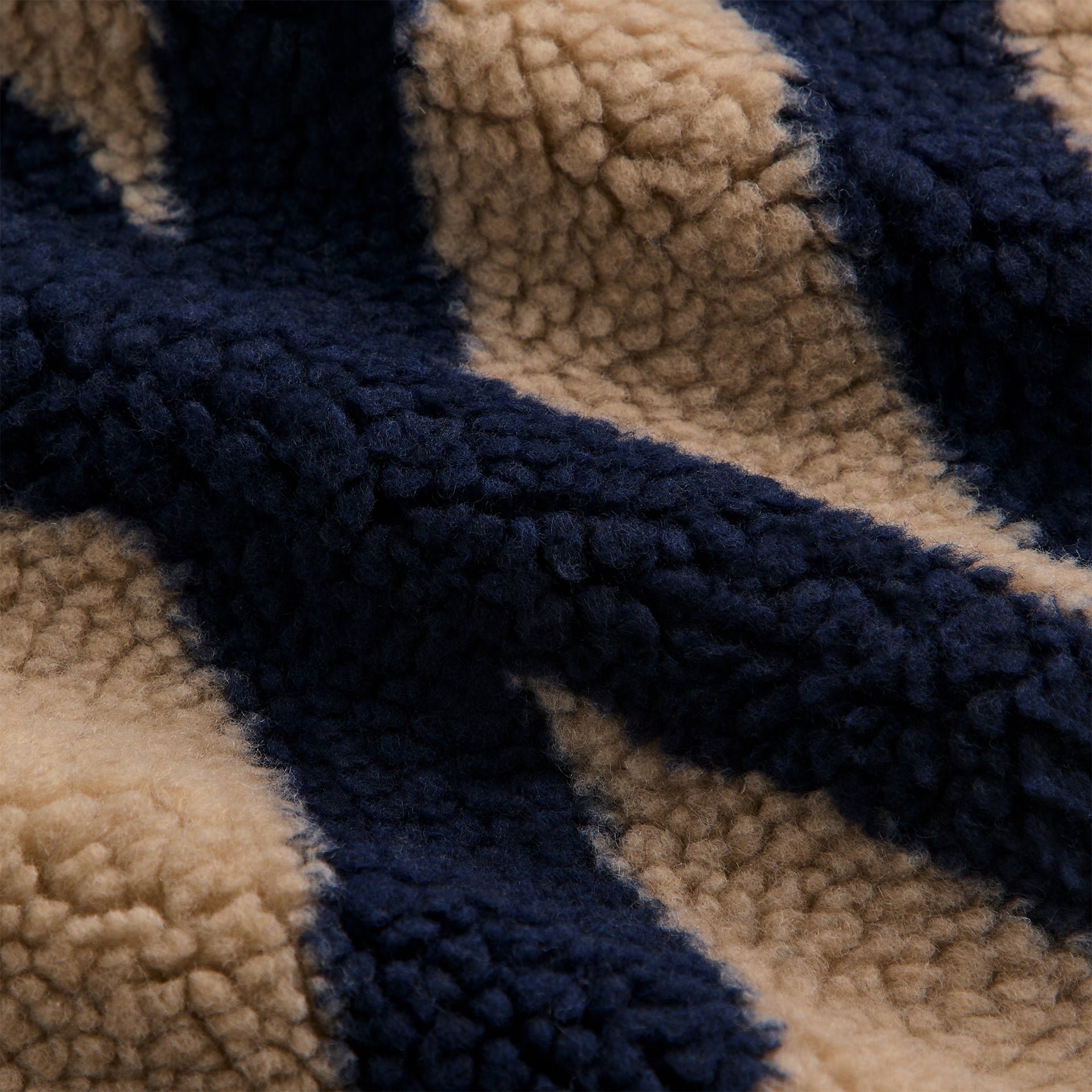 Kith for the New York Yankees Hooded Pinehurst Sherpa Jacket - Canvas