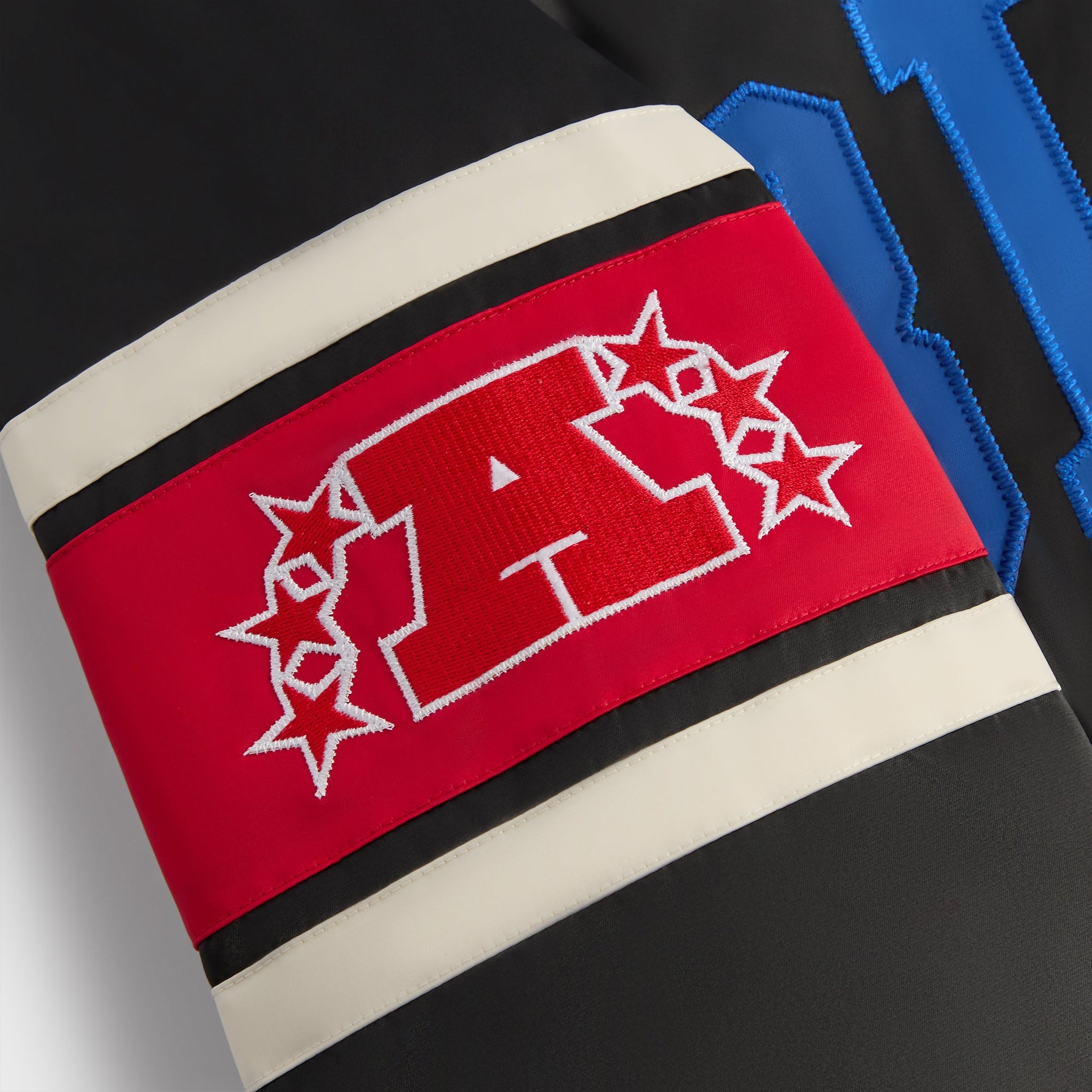 Kith for the NFL Buffalo Bills Satin Bomber Jacket - Black