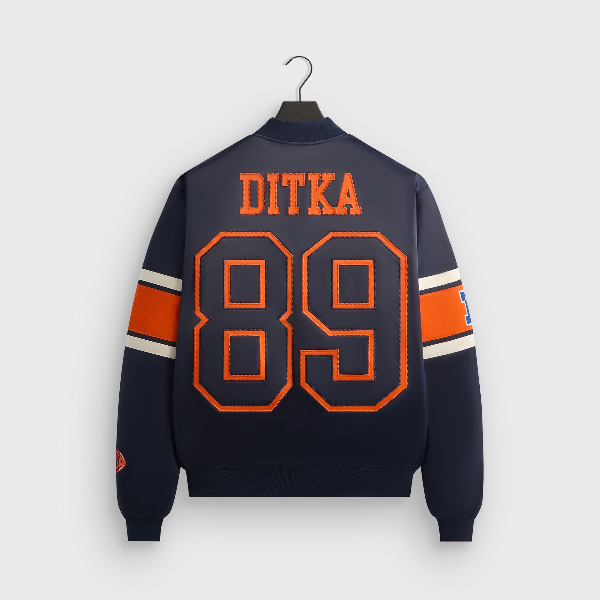 Kith for the NFL Chicago Bears Satin Bomber Jacket - Nocturnal