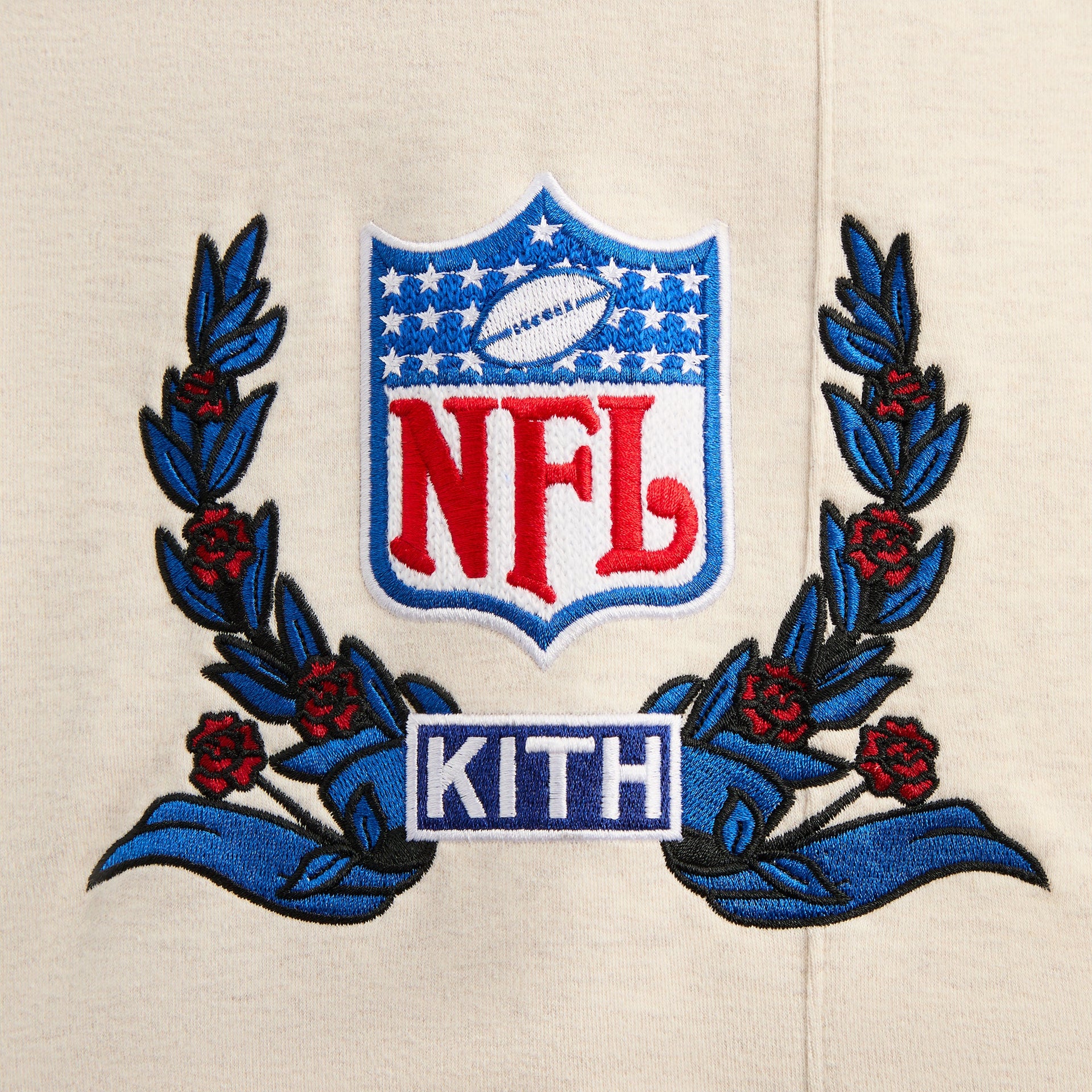 Kith for the NFL New York Giants Marvin Bomber Jacket - Sandrift