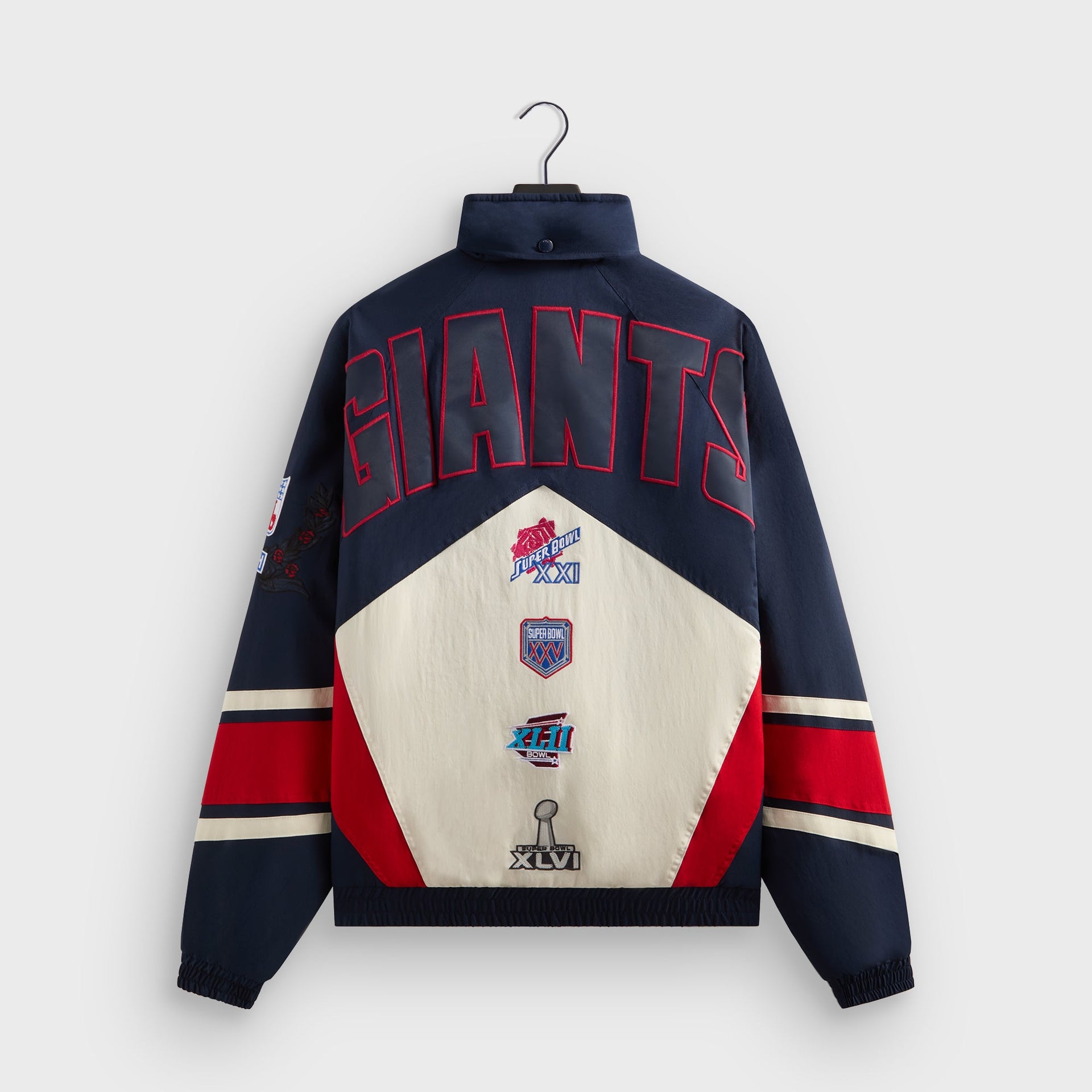 Kith for the NFL New York Giants Padded Nylon Jacket - Nocturnal