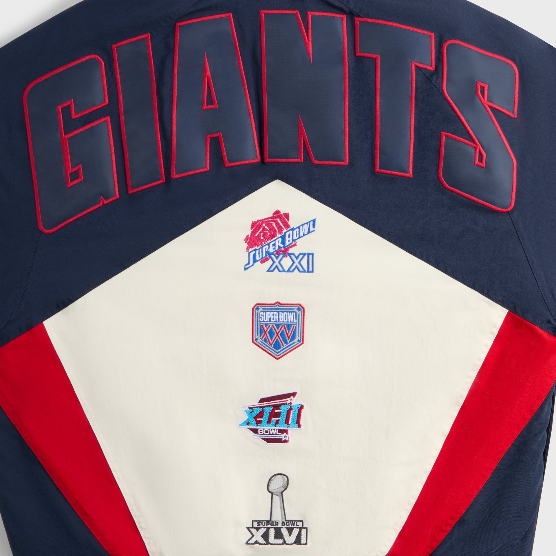 Kith for the NFL New York Giants Padded Nylon Jacket - Nocturnal