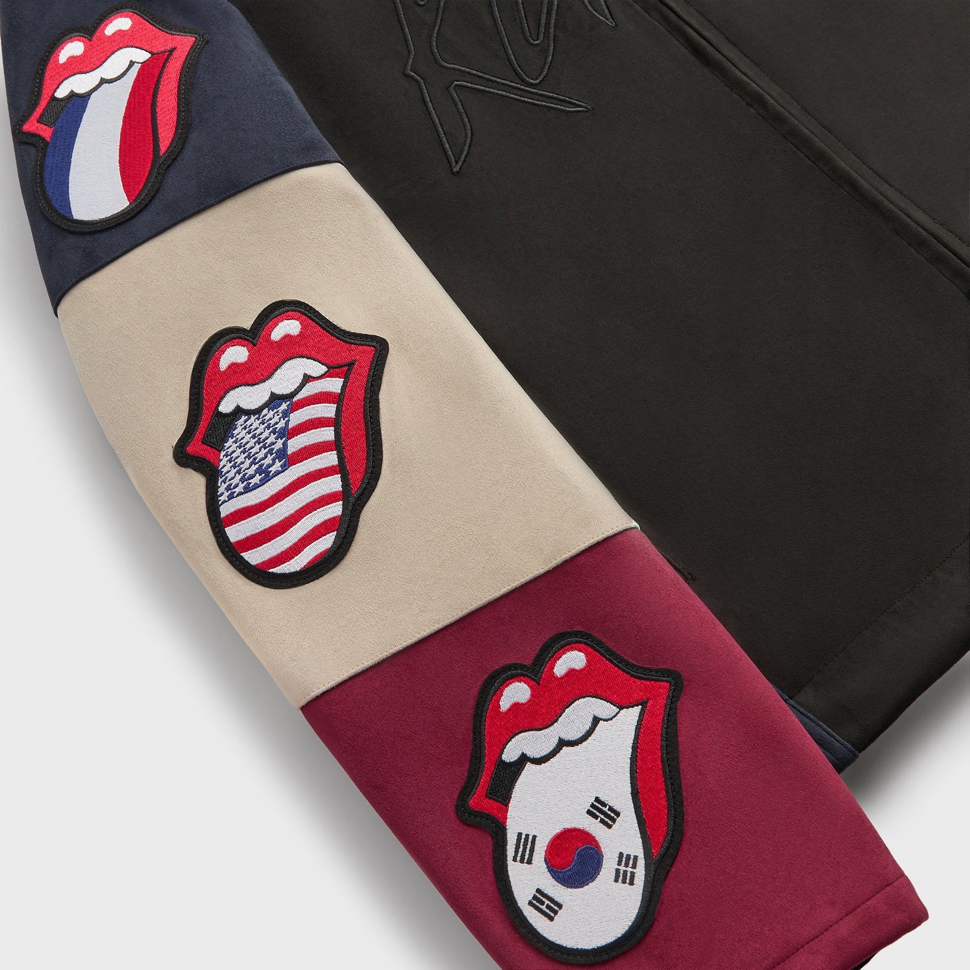 Kith for The Rolling Stones Microsuede Owen Jacket - Black