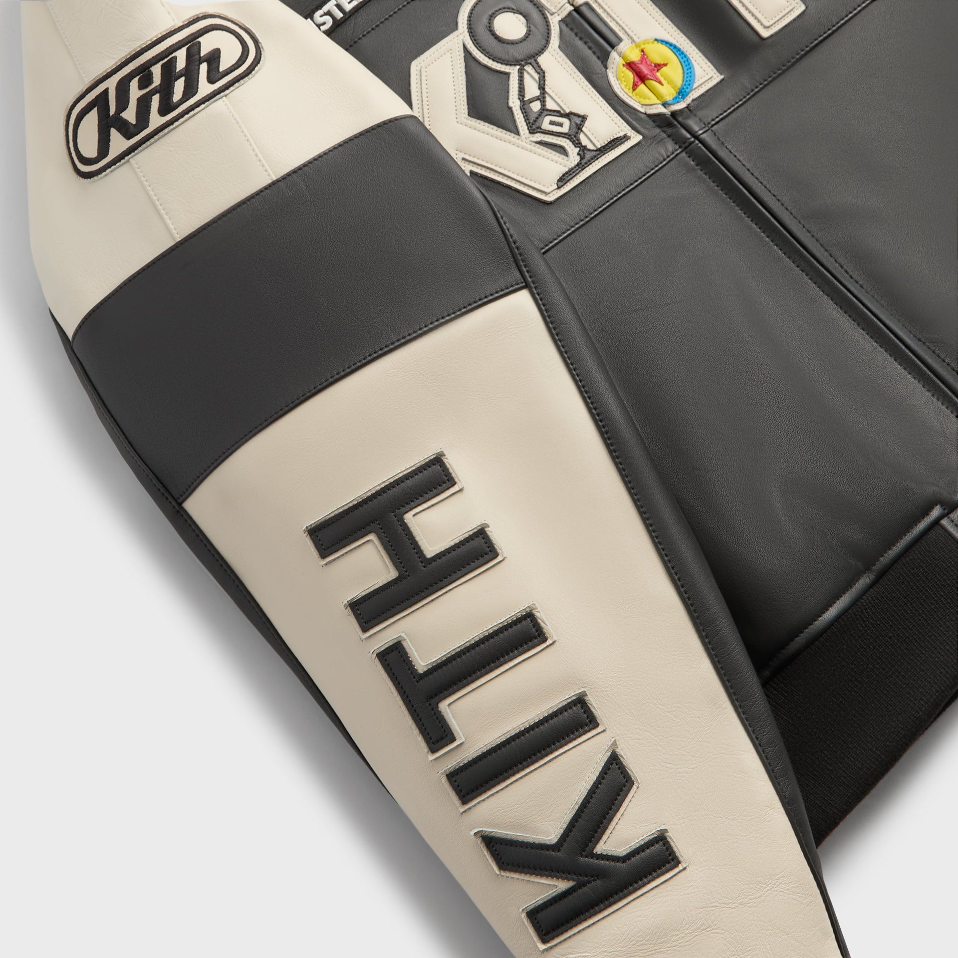 Disney | Kith for Pixar Dejan Leather Jacket - Black