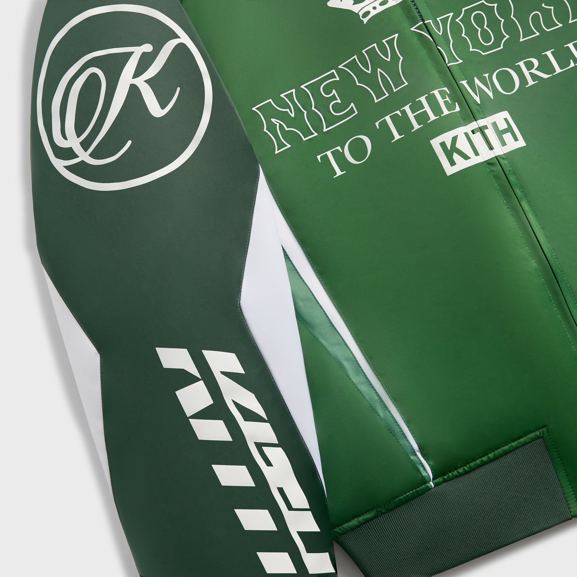 Kith Roy Racing Nylon Bomber Jacket - Stadium