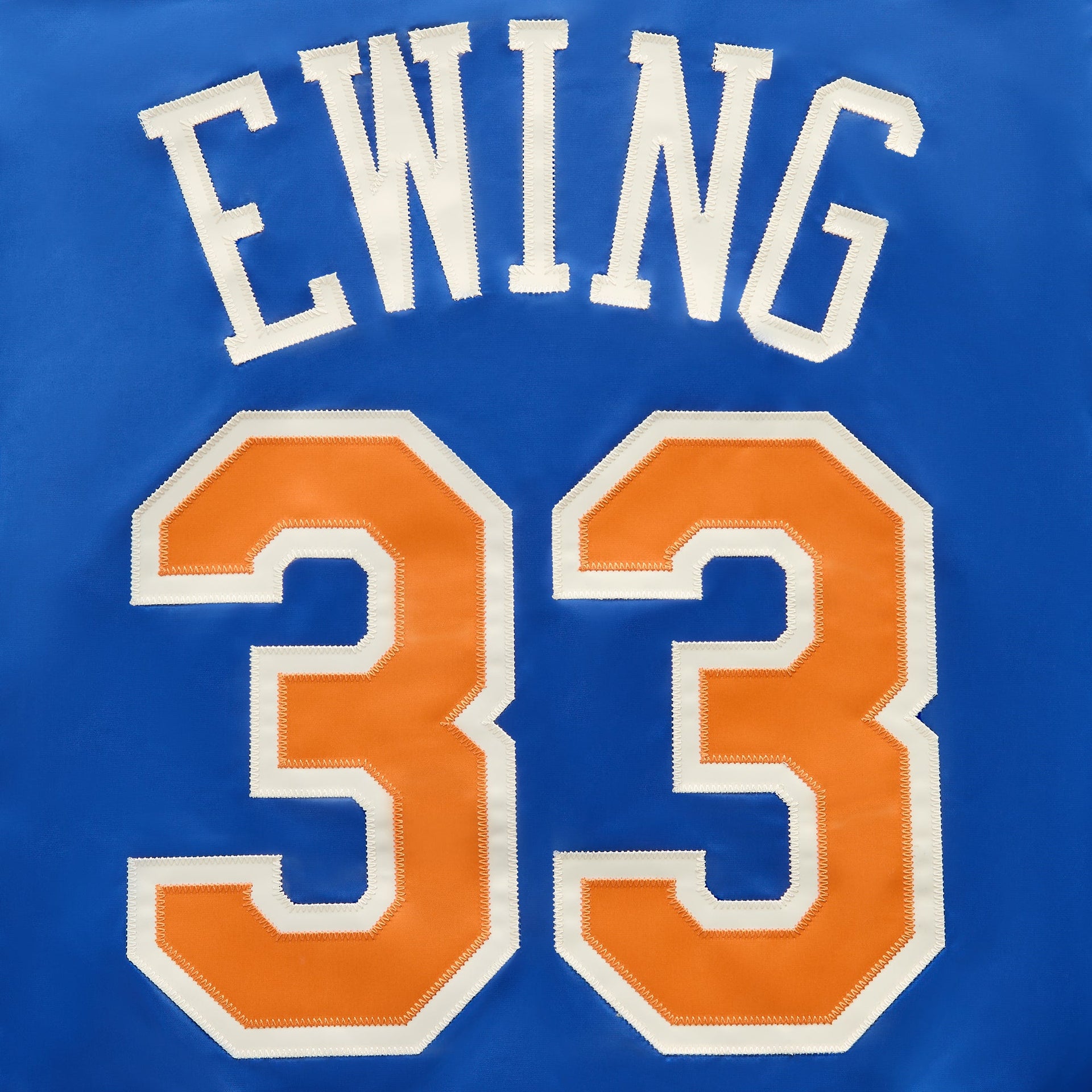 Kith for the New York Knicks Patrick Ewing Classic Satin Bomber Jacket - Current
