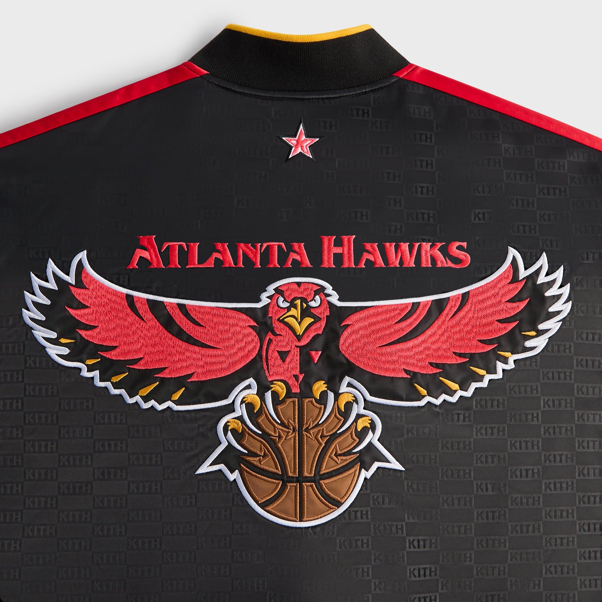 Kith for NBA All-Star Atlanta Hawks Bomber Jacket - Black