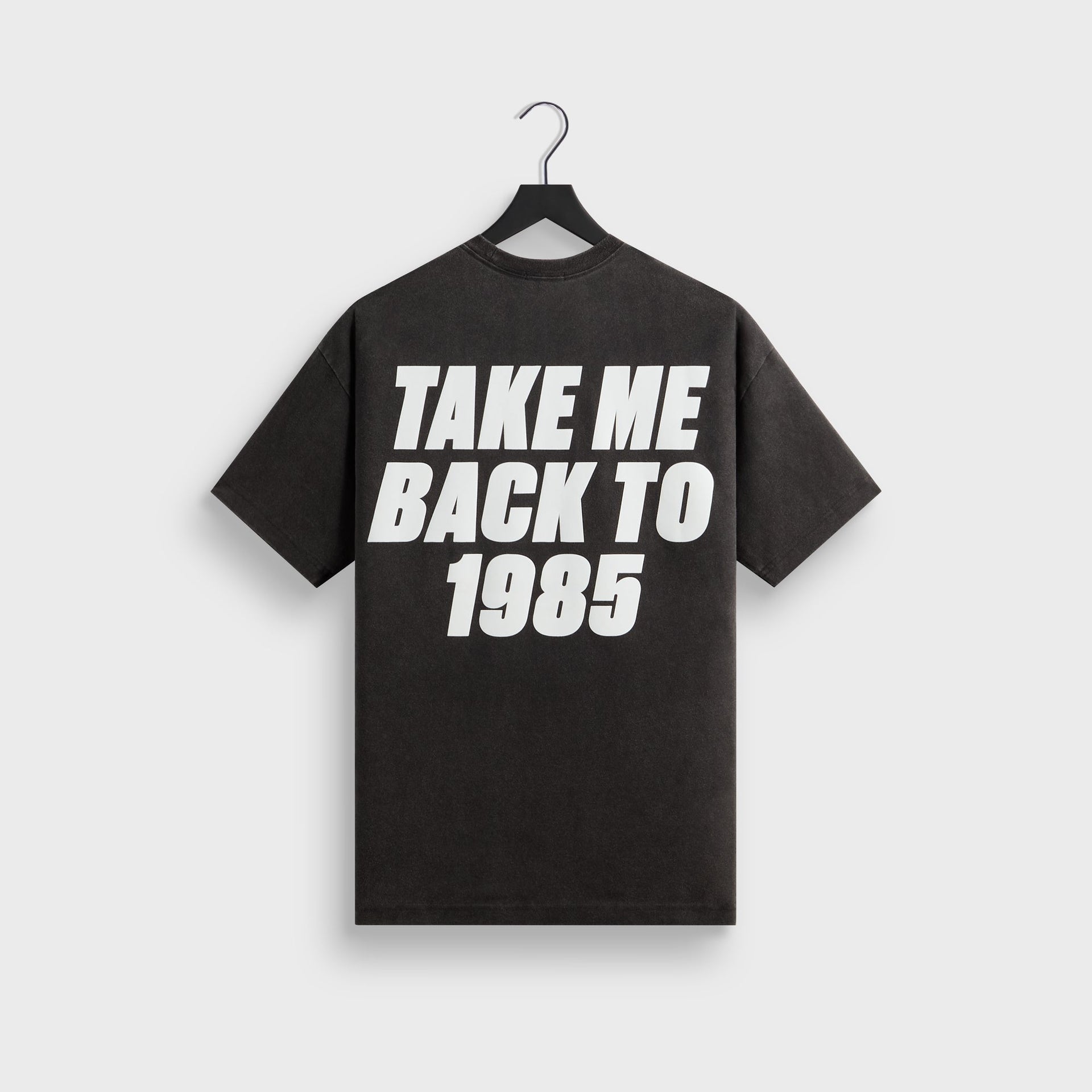 Kith for Back to the Future Japanese Title Vintage Tee - Black - PH