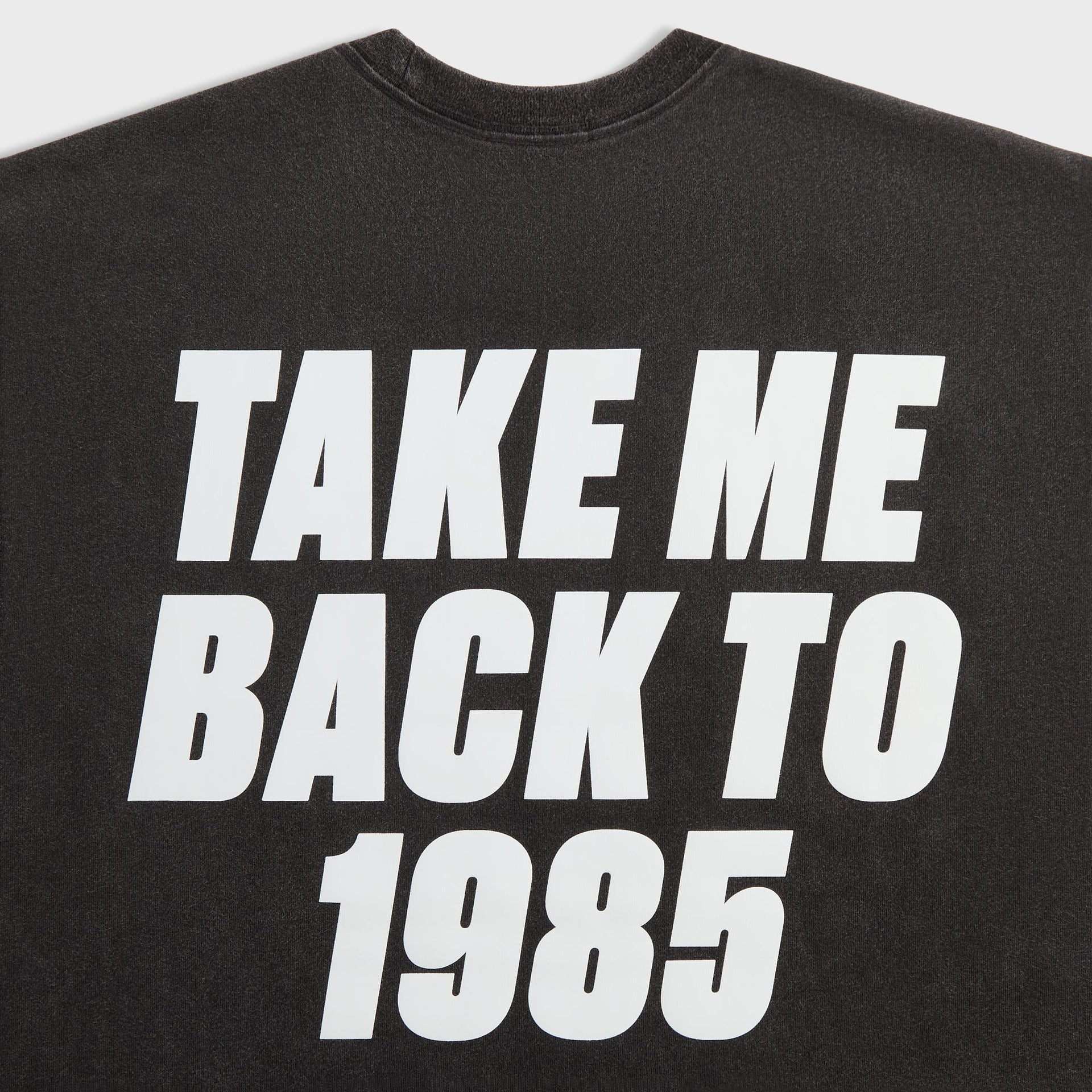 Kith for Back to the Future Japanese Title Vintage Tee - Black - PH