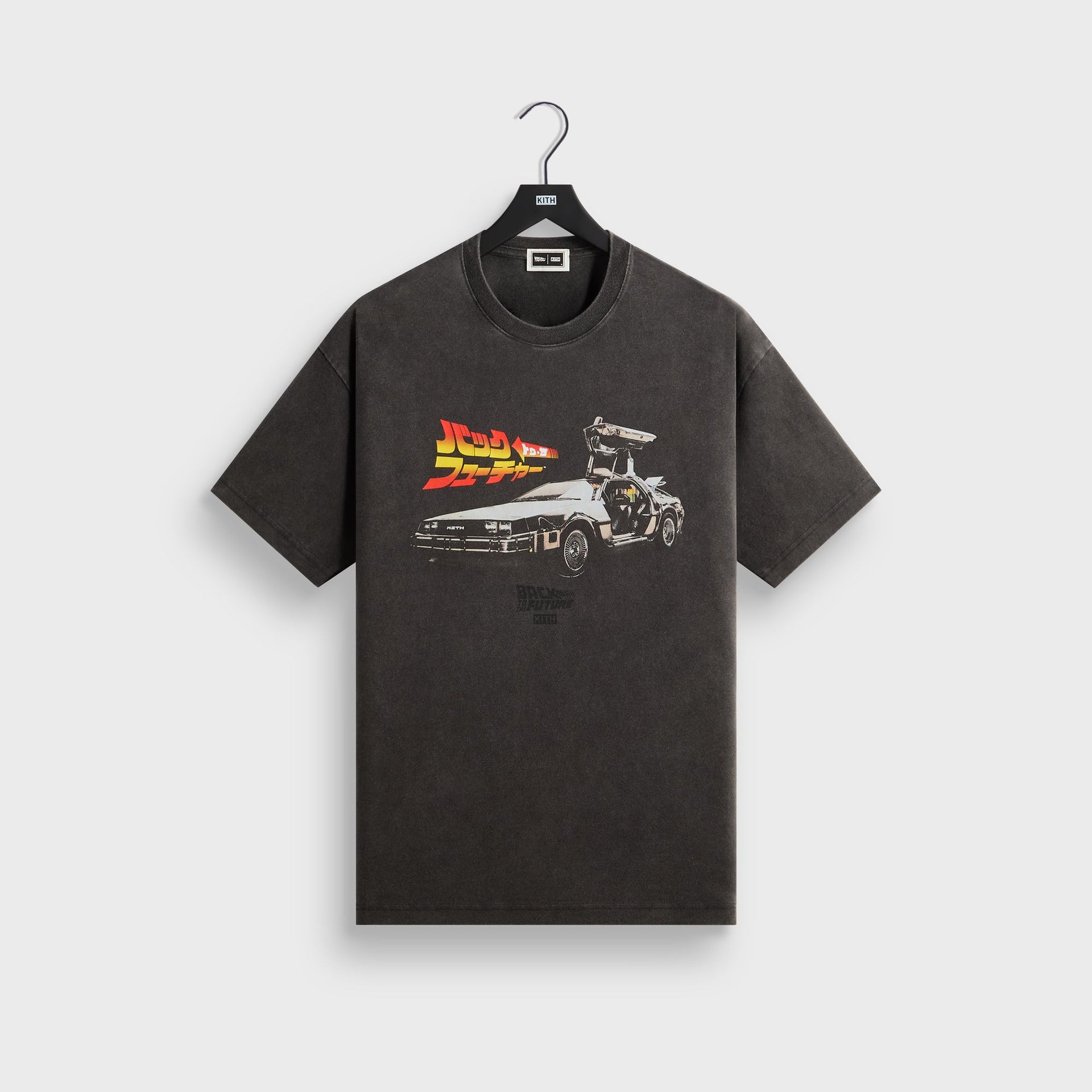 Kith for Back to the Future DeLorean Vintage Tee - Black