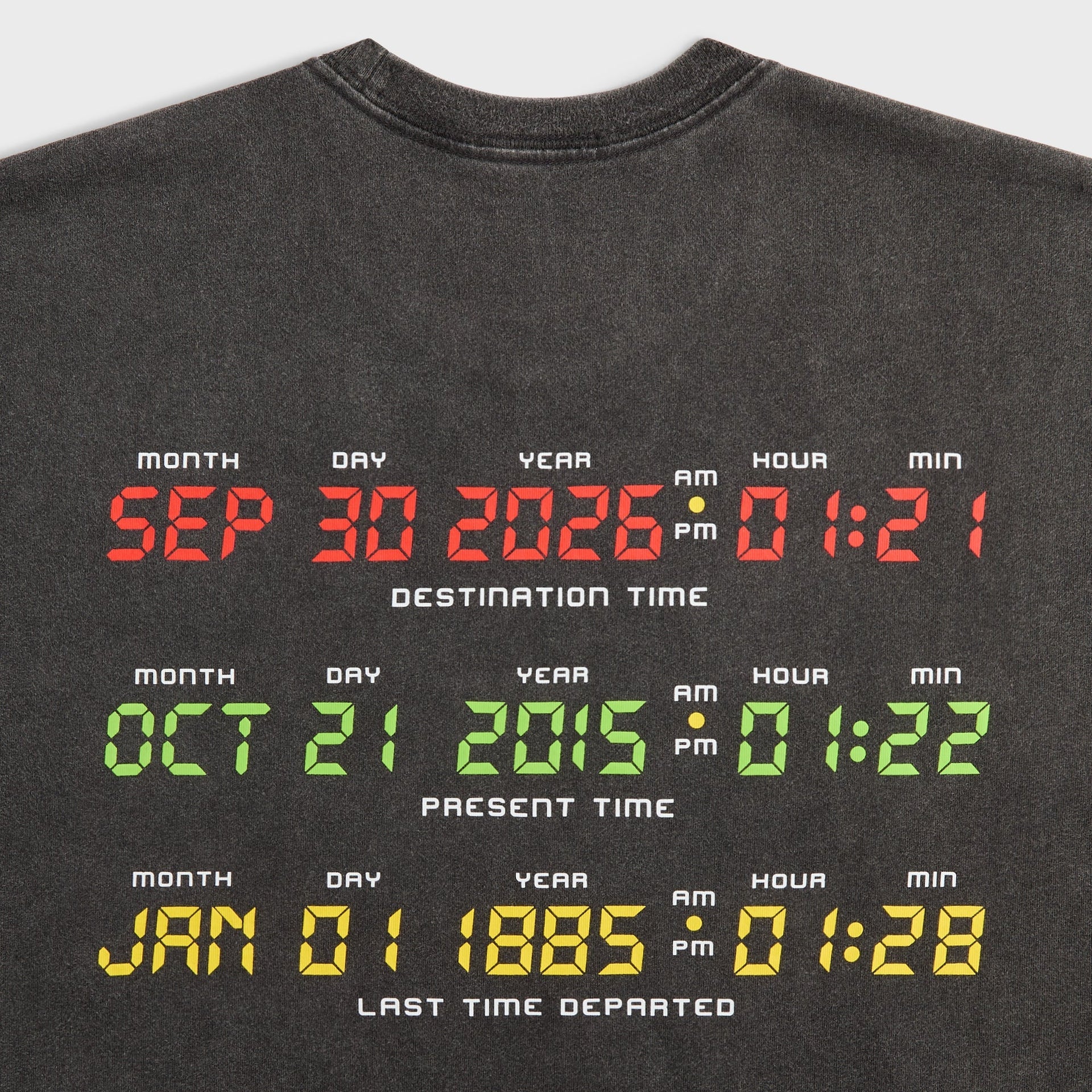 Kith for Back to the Future DeLorean Vintage Tee - Black - PH