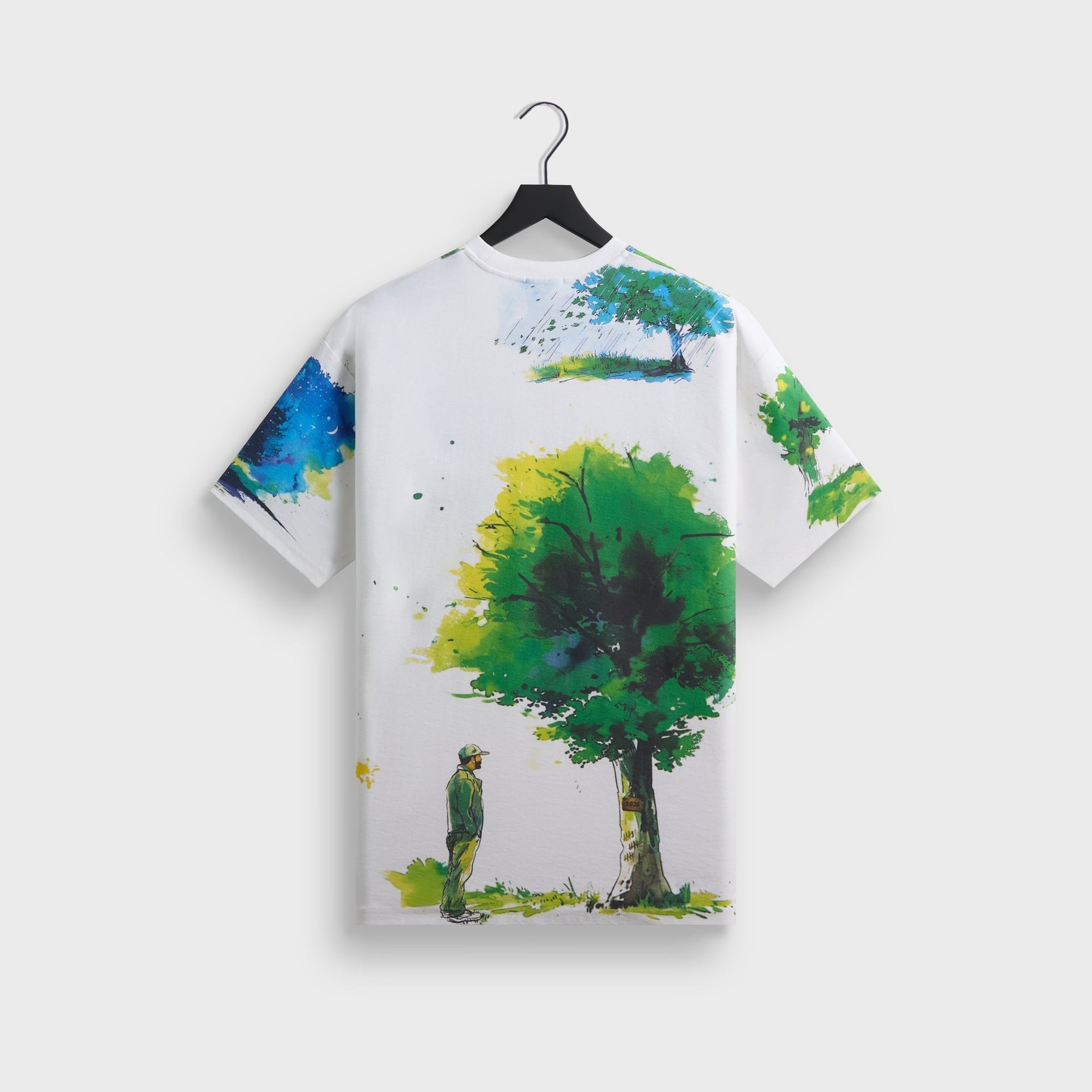 Kith & New Balance Watercolor Quinn Tee - White - PH