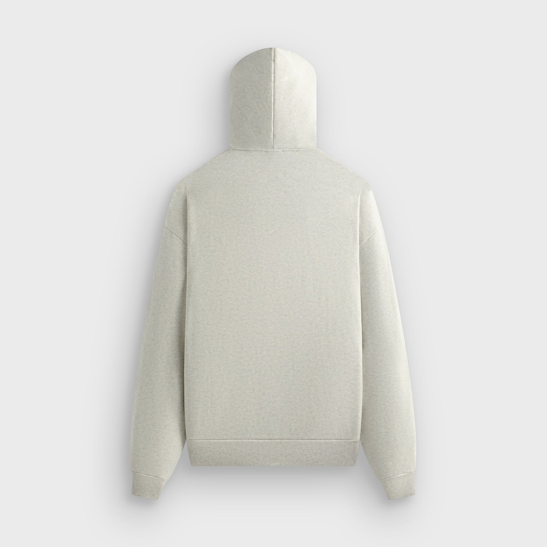 Kith Sueded French Terry Nelson Hoodie - Light Heather Grey