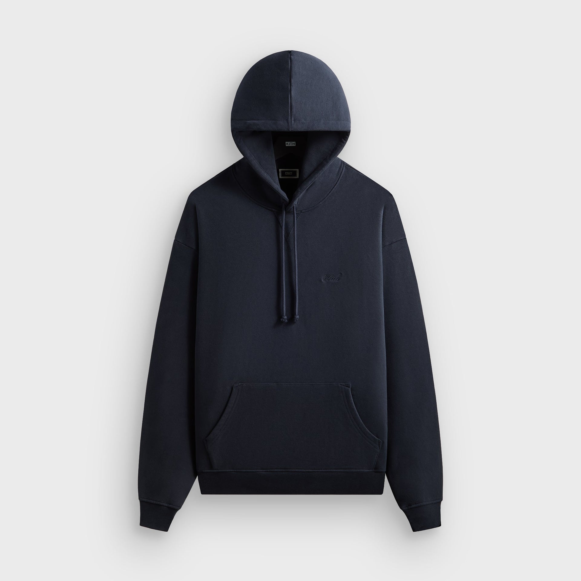 Kith Sueded French Terry Nelson Hoodie - Admiral