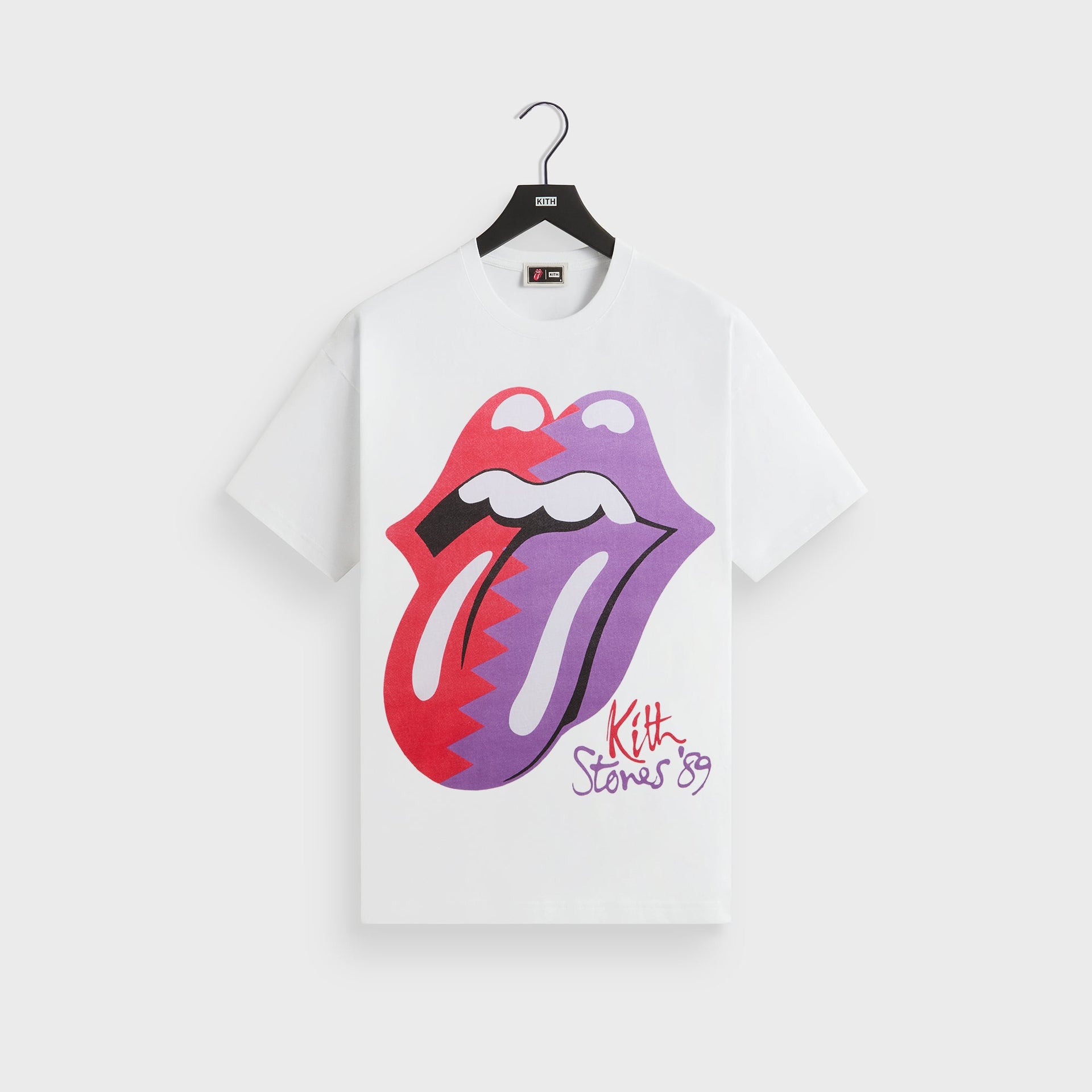 Kith for The Rolling Stones 1989 Tongue Vintage Tee - White