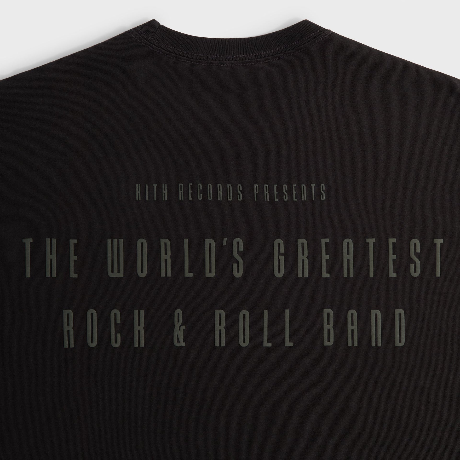 Kith for The Rolling Stones Monogram Tongue Tee - Black