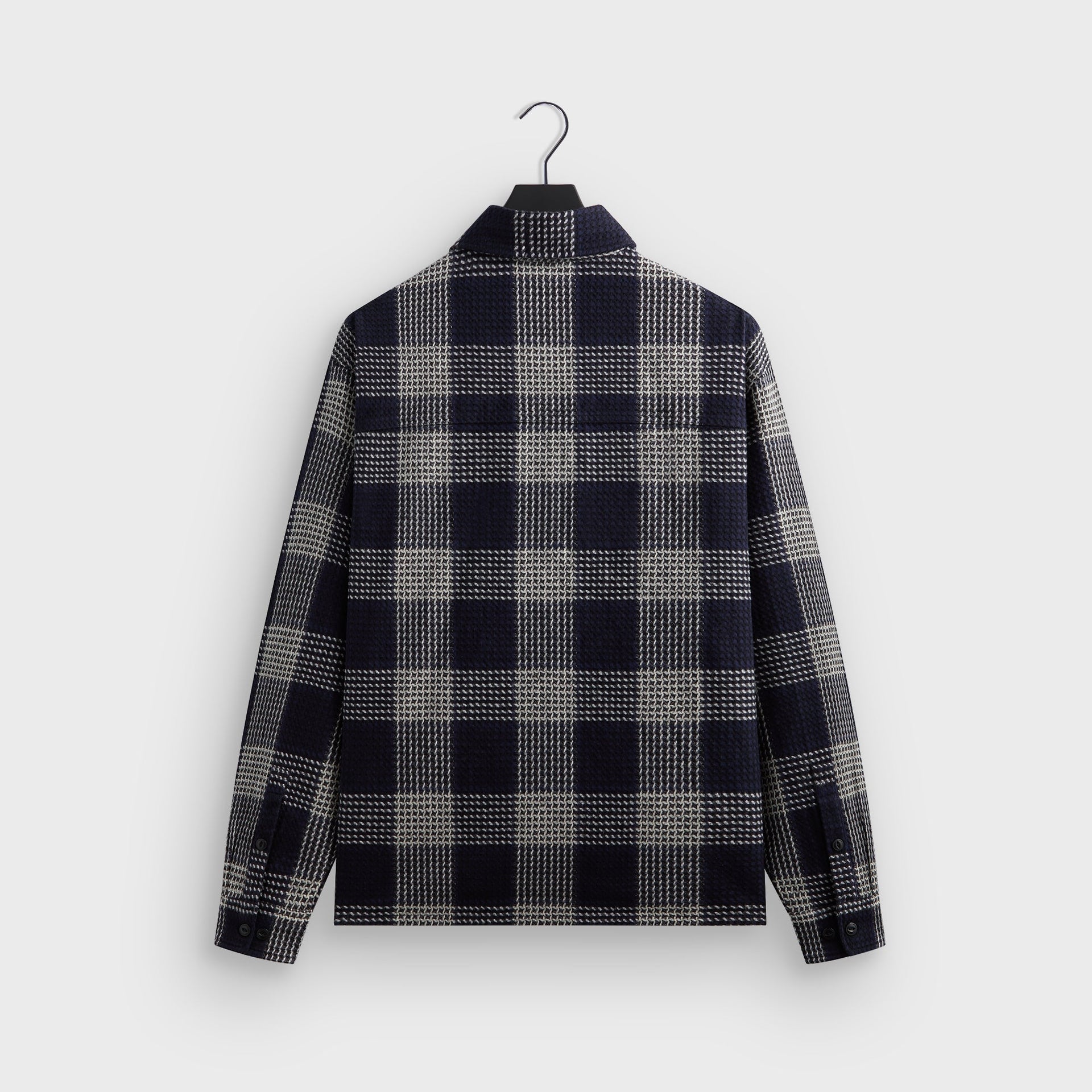Kith Textured Plaid Deon Shirt - Nocturnal