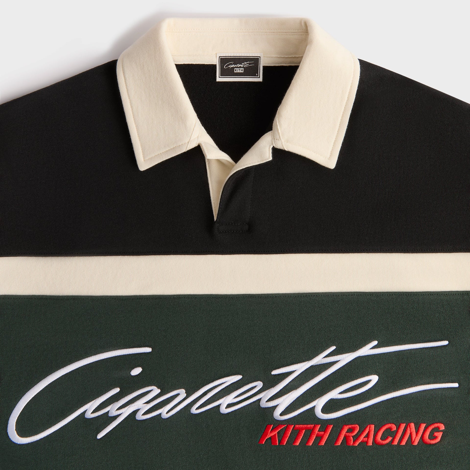 Kith for Cigarette Racing Nelson Rugby - Black
