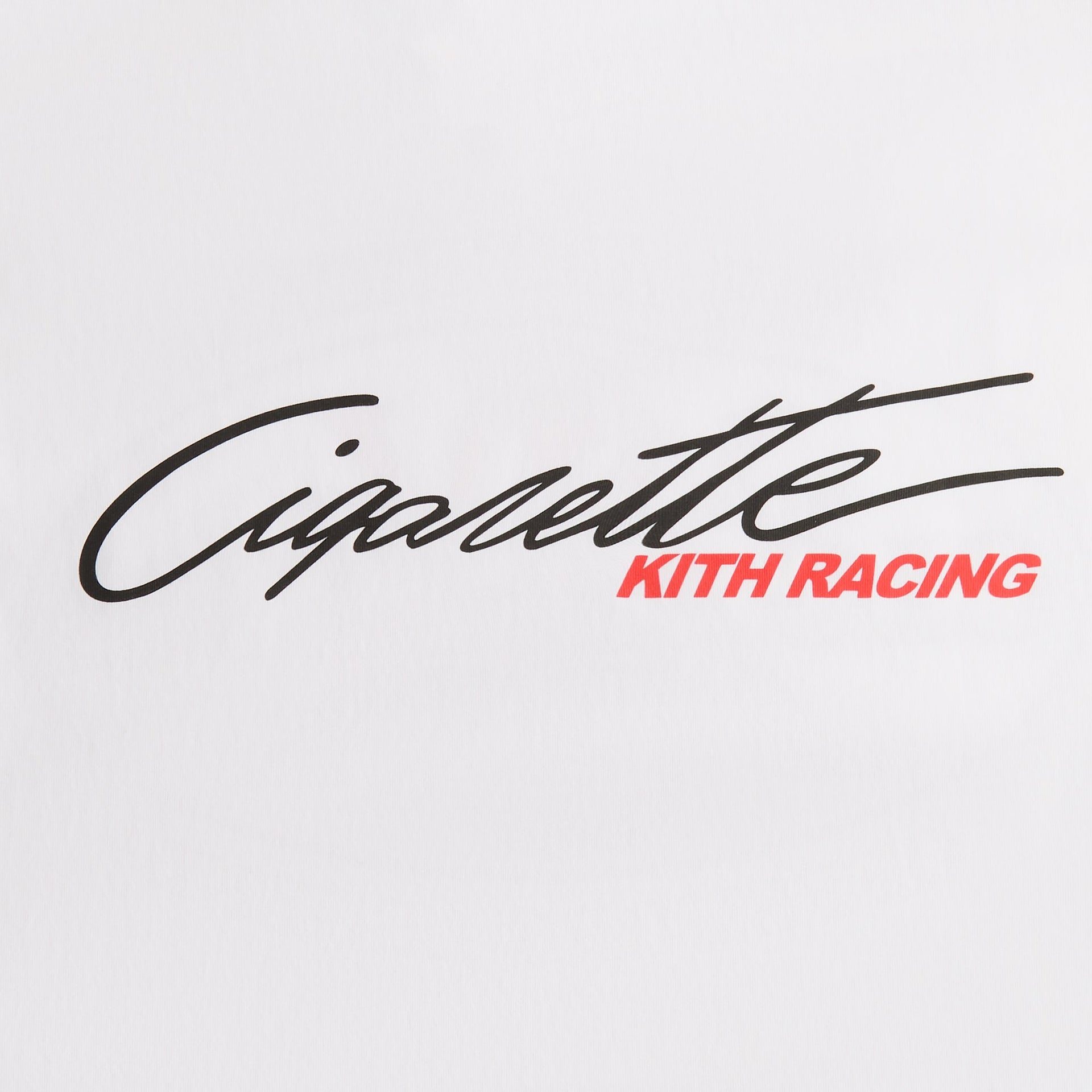 Kith for Cigarette Racing Vintage Tee - White