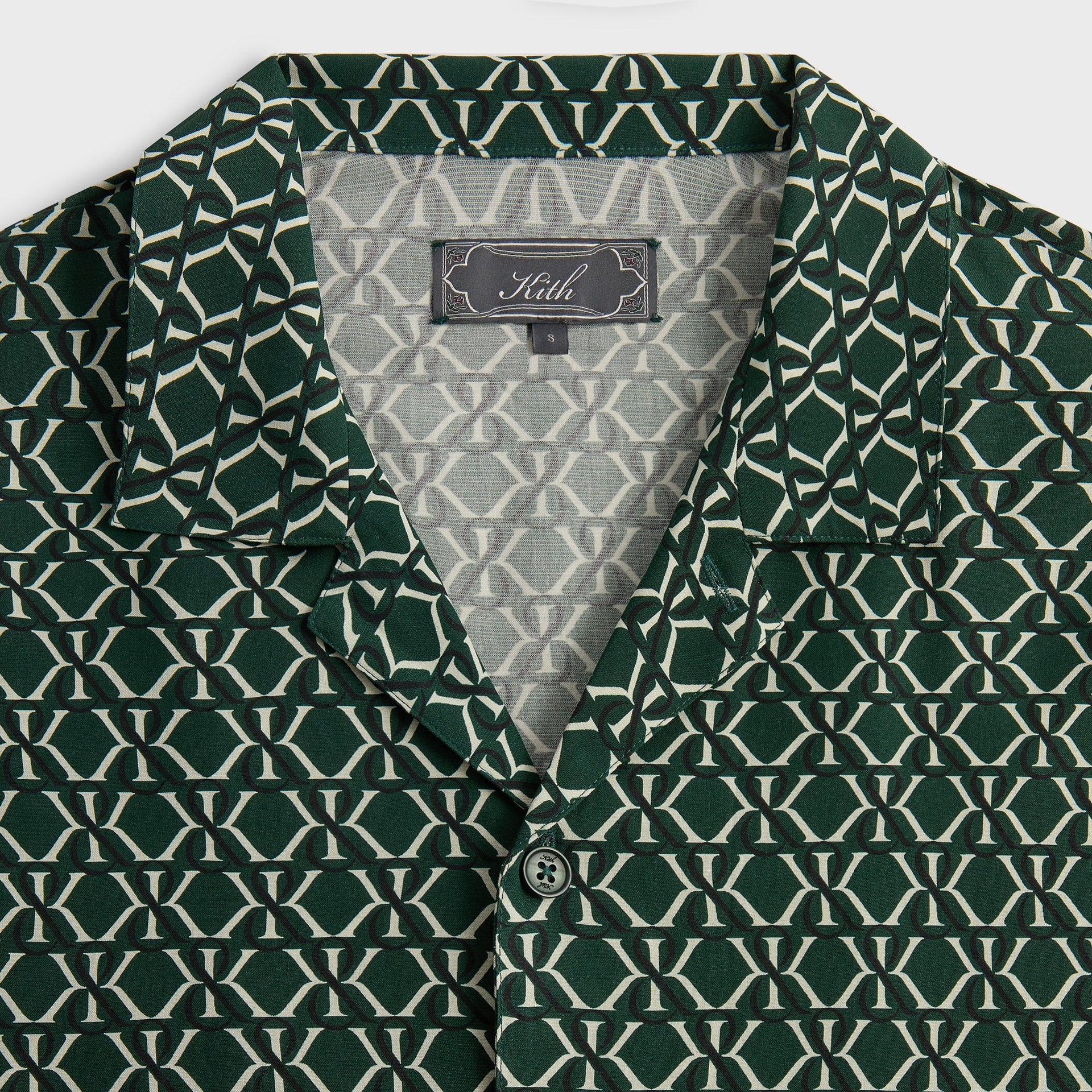 Kith Monogram Crest Reade Shirt - Stadium